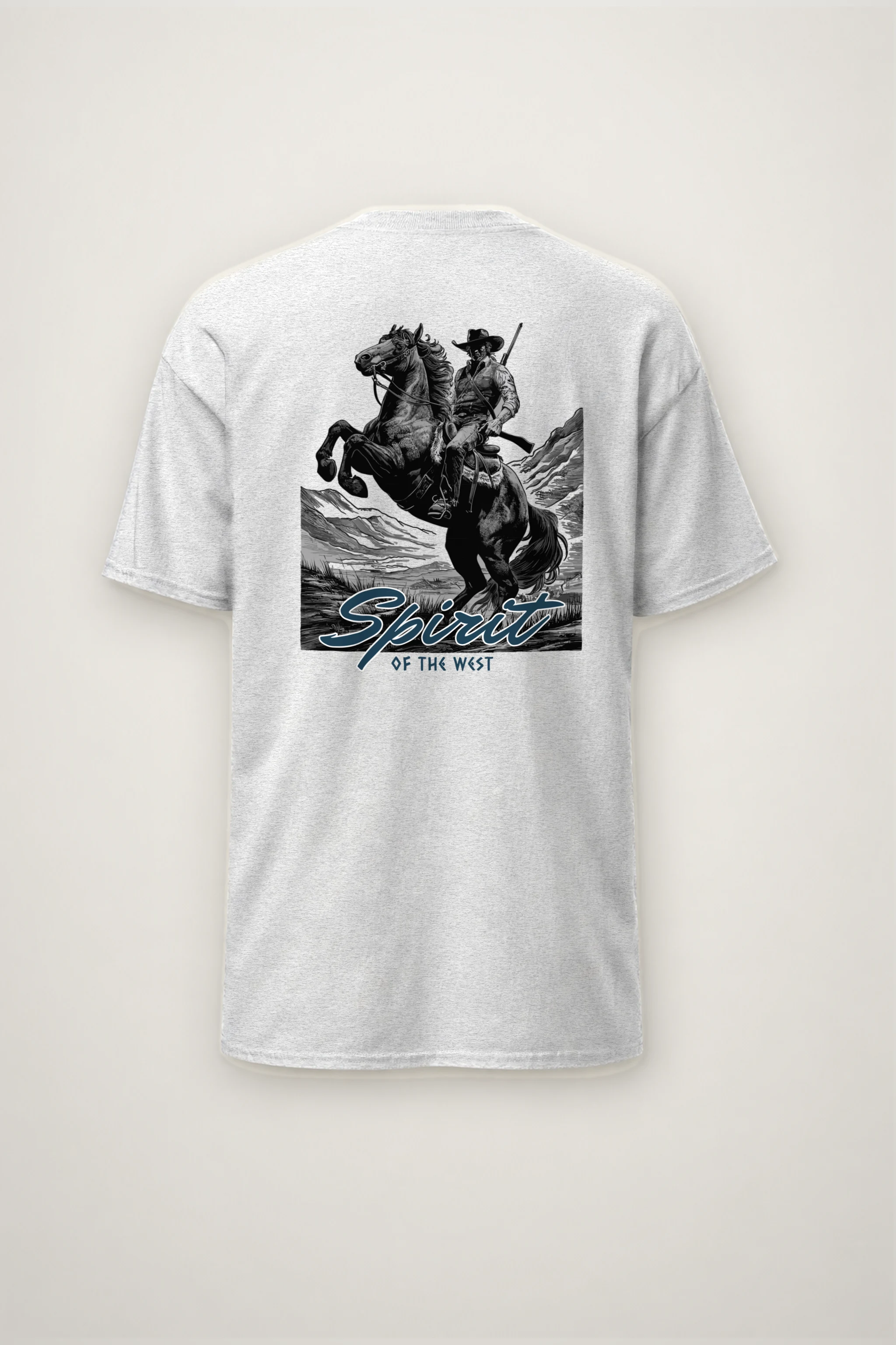 "Spirit of the West" Heavyweight Unisex Crewneck T-shirt
