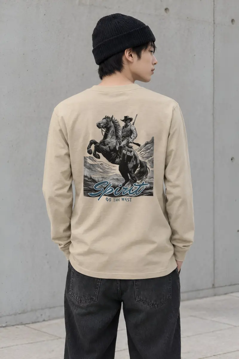 "Spirit of the West" Unisex Longsleeve T-shirt