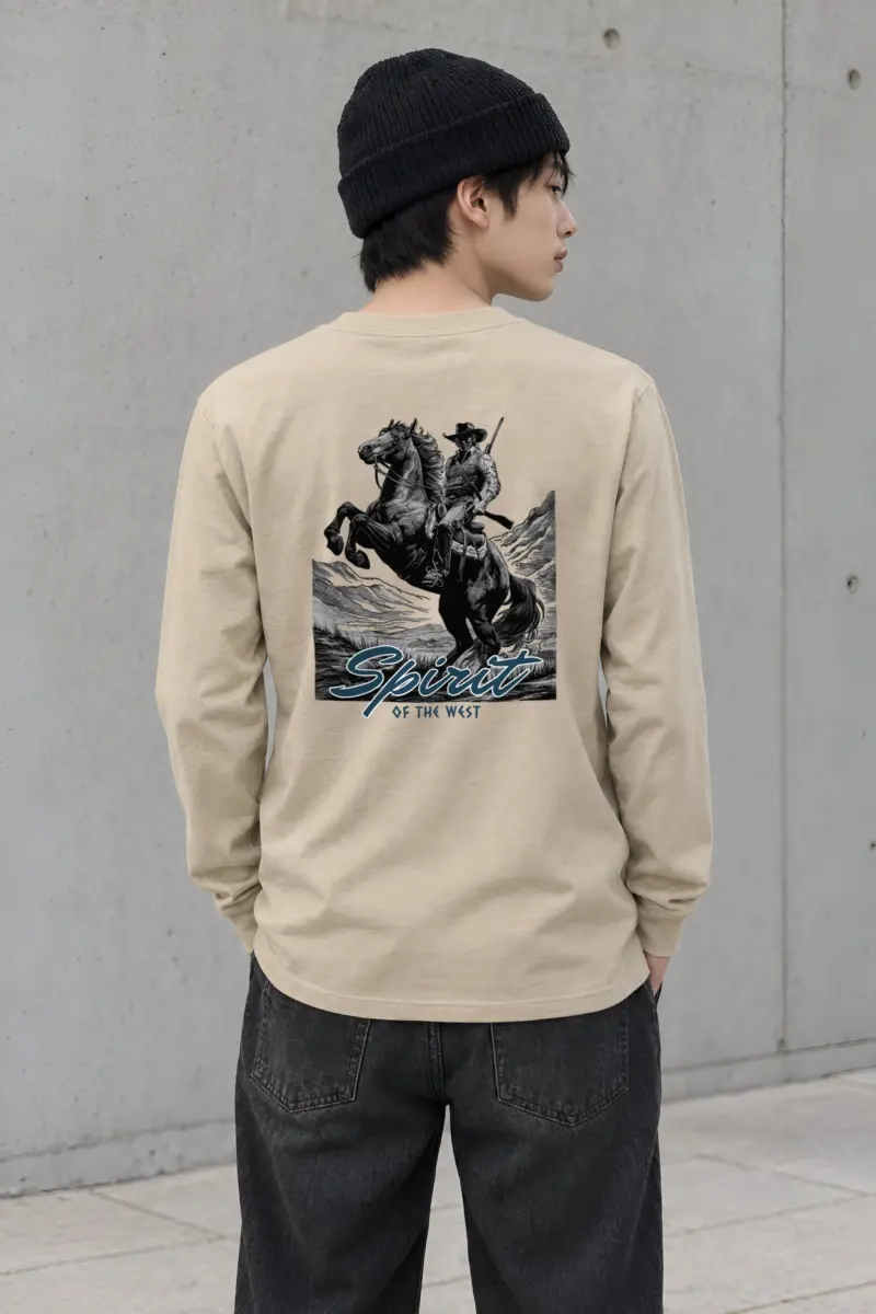 "Spirit of the West" Unisex Longsleeve T-shirt