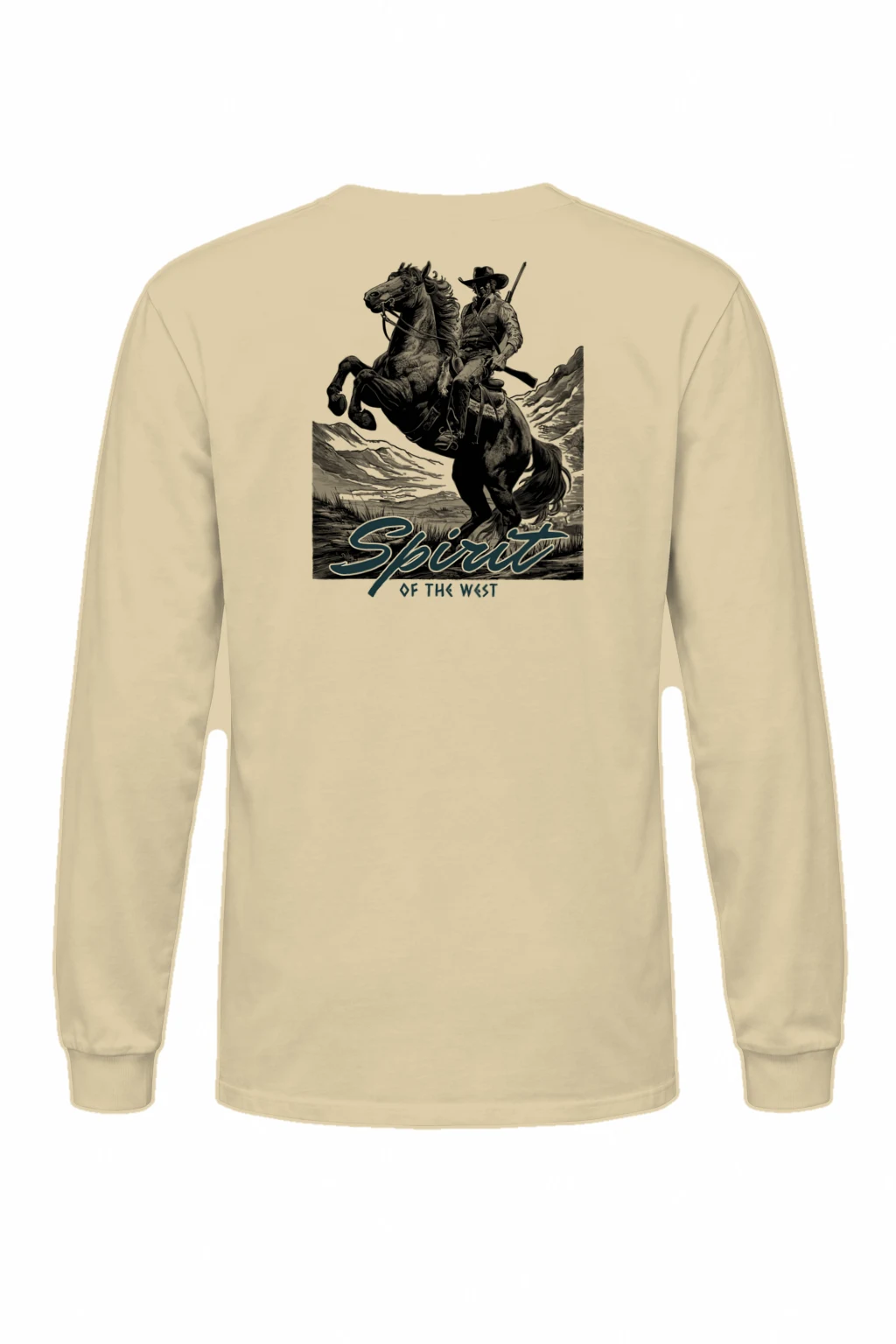"Spirit of the West" Unisex Longsleeve T-shirt | Gildan 2400