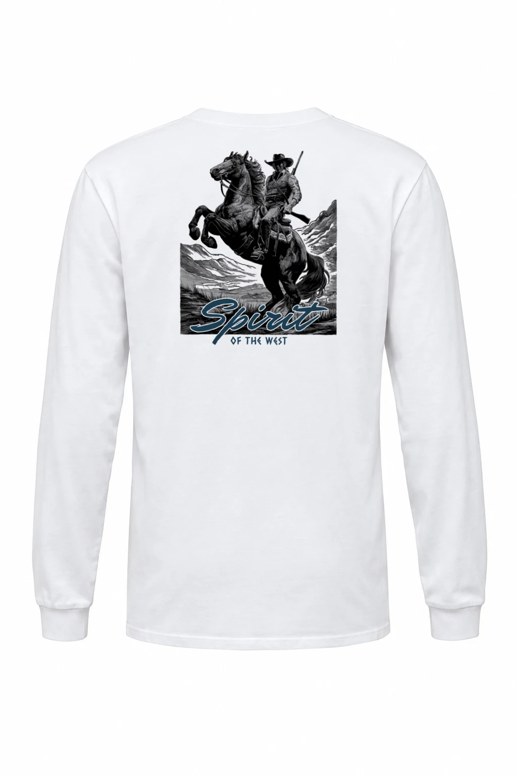 "Spirit of the West" Unisex Longsleeve T-shirt | Gildan 2400