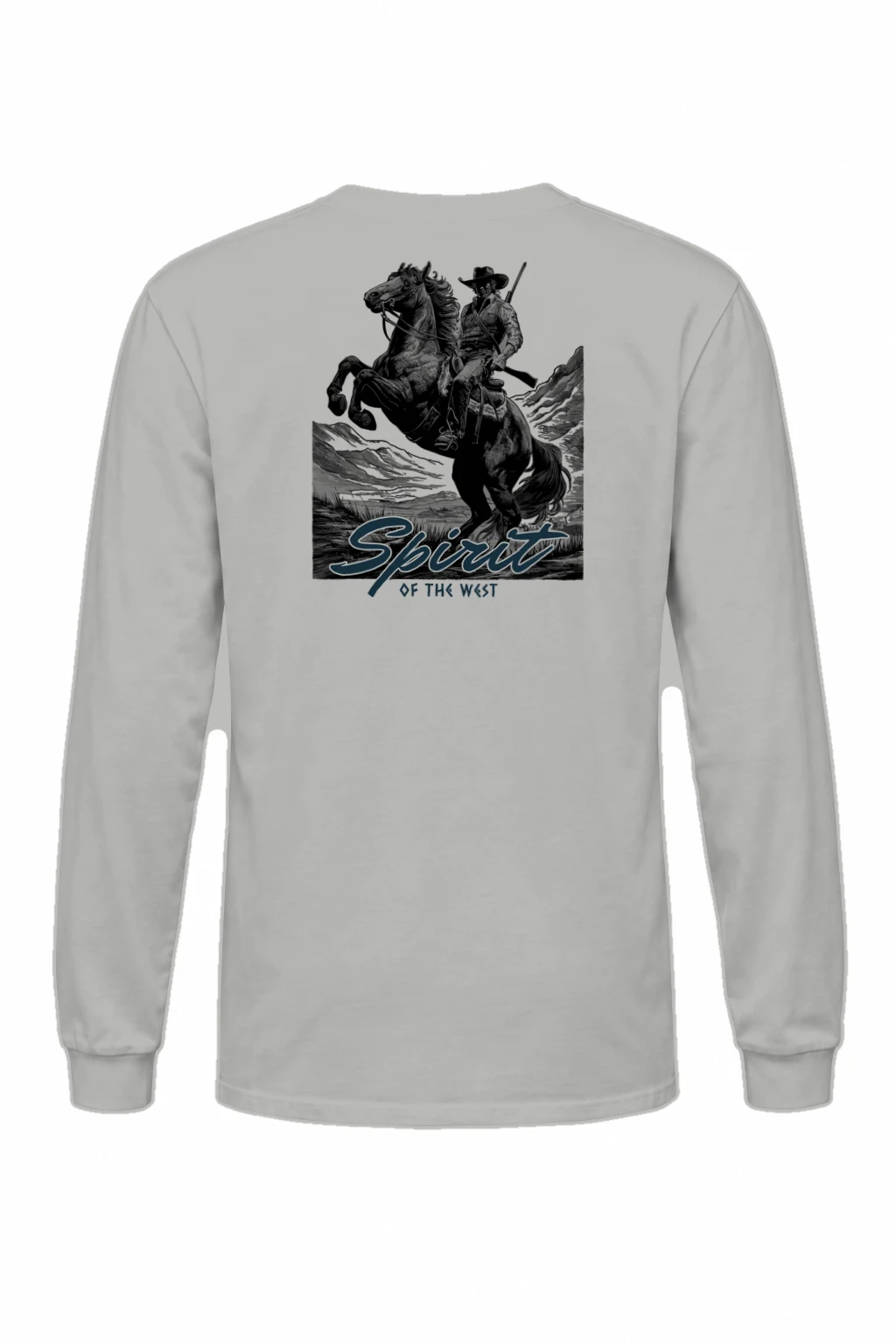"Spirit of the West" Unisex Longsleeve T-shirt | Gildan 2400