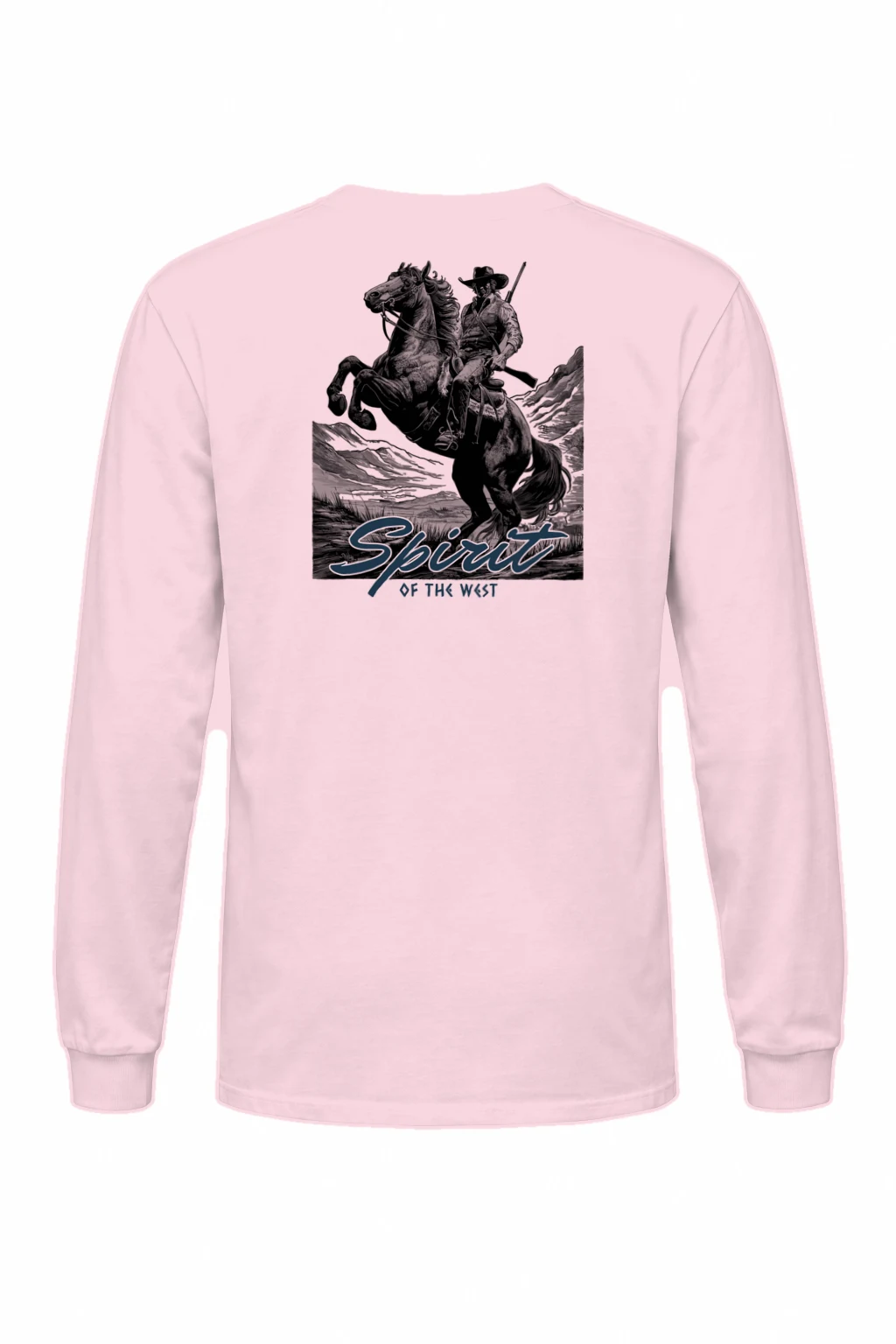 "Spirit of the West" Unisex Longsleeve T-shirt | Gildan 2400