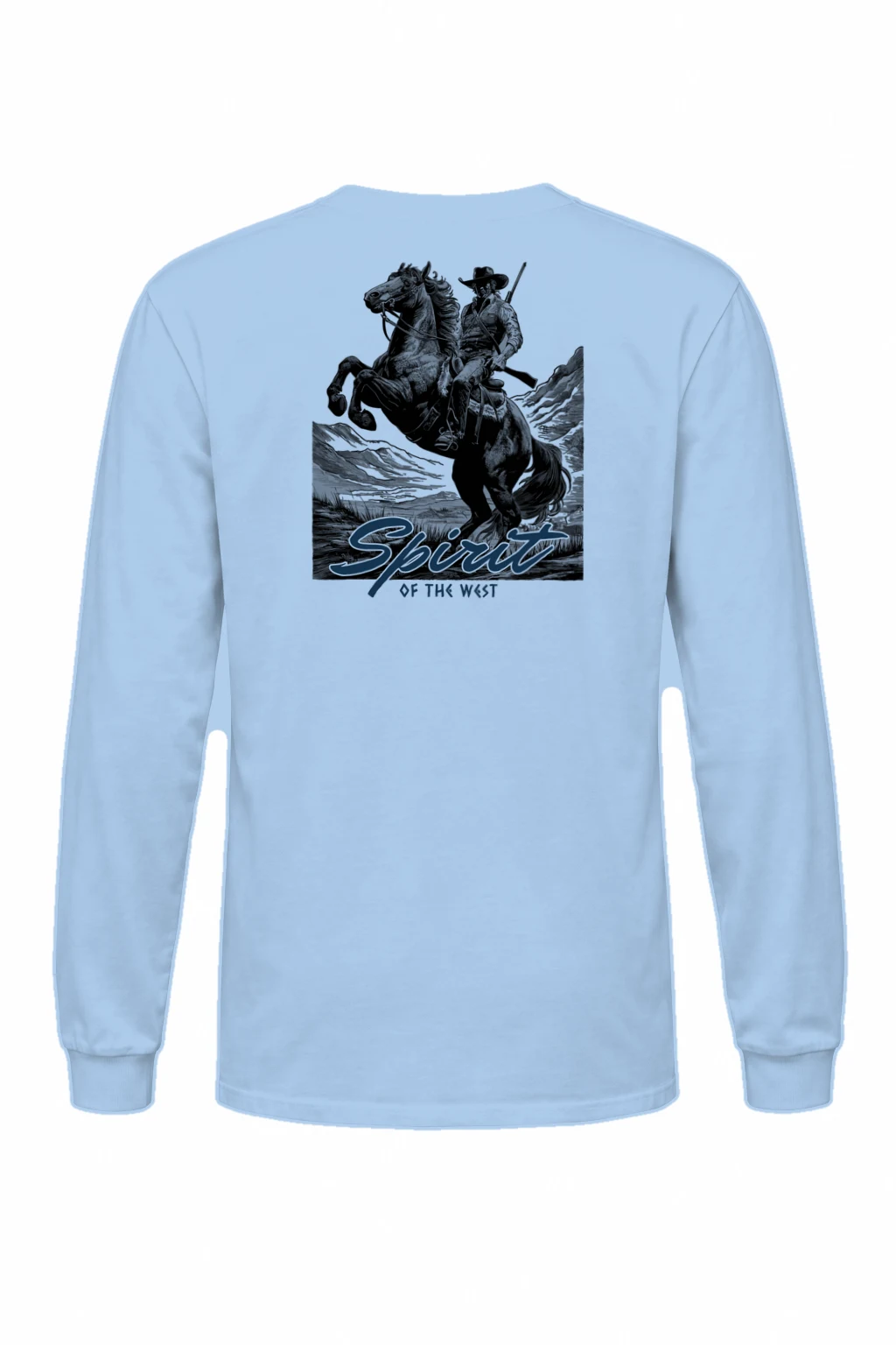 "Spirit of the West" Unisex Longsleeve T-shirt | Gildan 2400