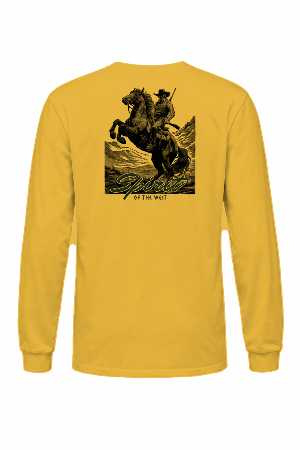 "Spirit of the West" Unisex Longsleeve T-shirt | Gildan 2400