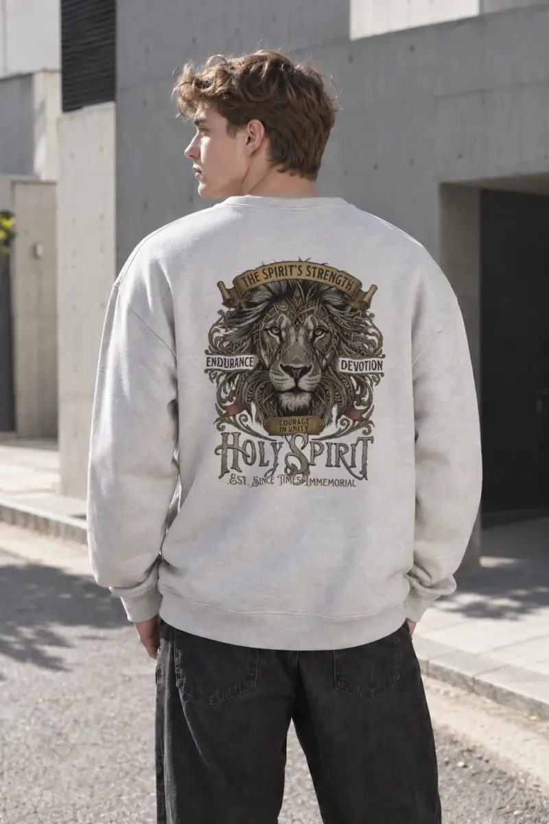 “Spirit’s Strength” Heavy Blend Unisex Crewneck Sweatshirt | Gildan 18000