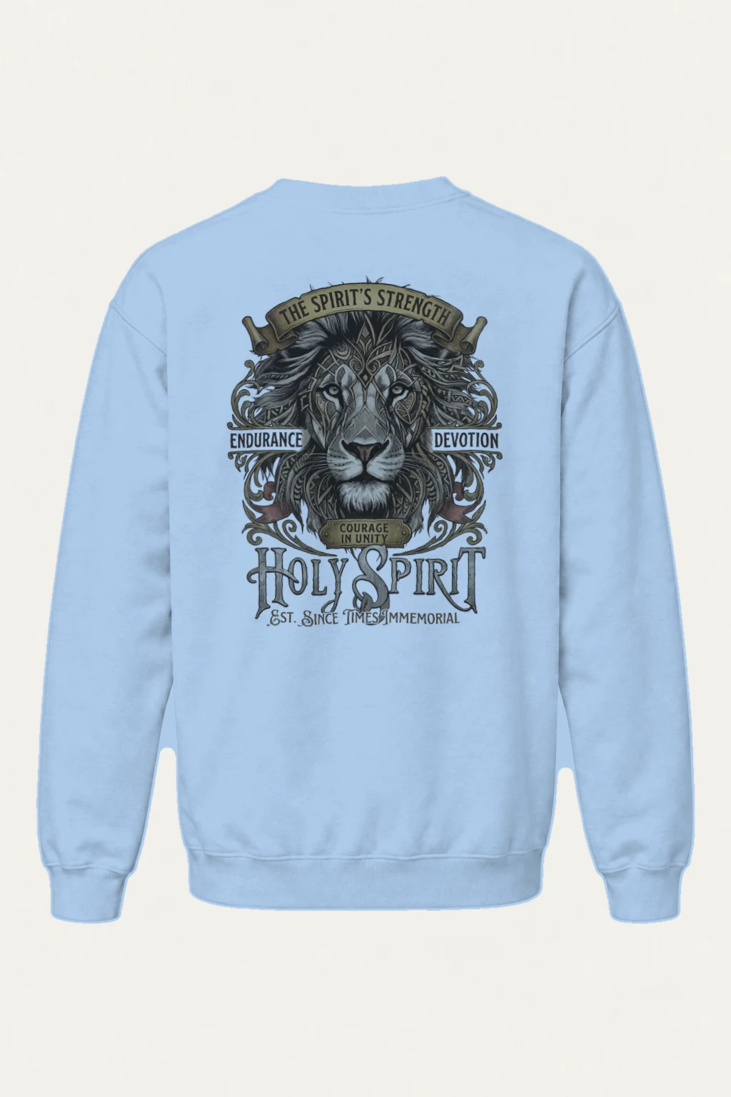 "Spirit’s Strength" Heavy Blend Unisex Crewneck Sweatshirt | Gildan 18000