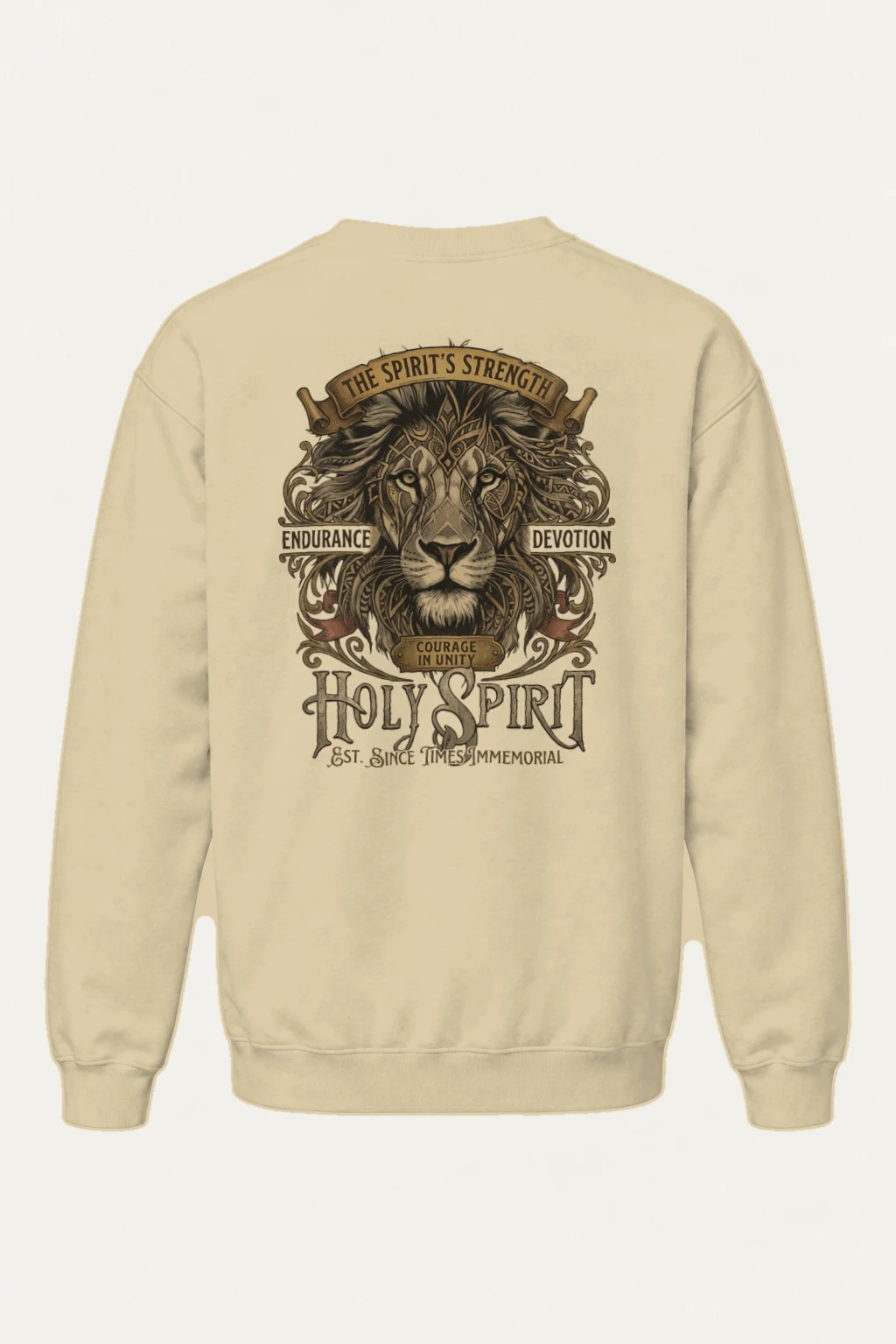 "Spirit’s Strength" Heavy Blend Unisex Crewneck Sweatshirt | Gildan 18000