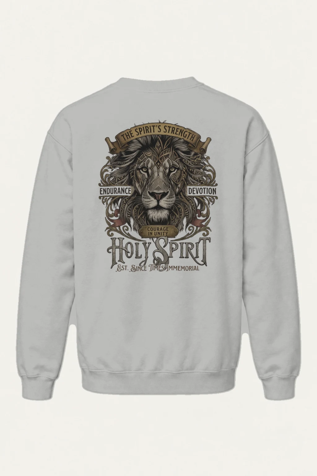 "Spirit’s Strength" Heavy Blend Unisex Crewneck Sweatshirt | Gildan 18000
