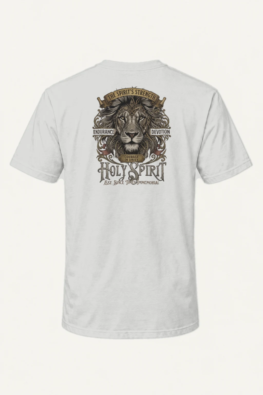 "Spirit’s Strength" Heavyweight Unisex Crewneck T-shirt | Gildan 5000
