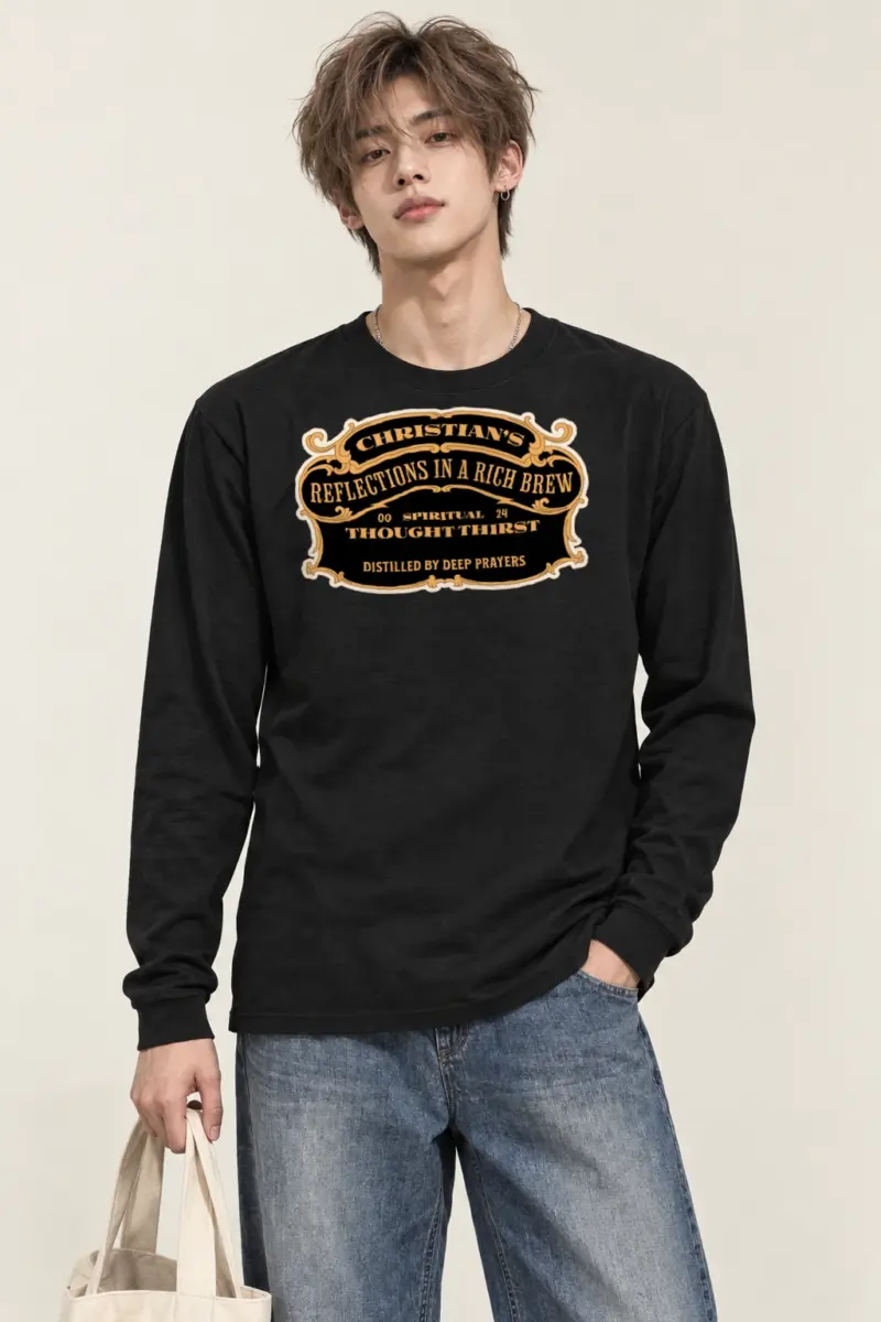 "Spiritual Thought Thirst" Unisex Longsleeve T-shirt