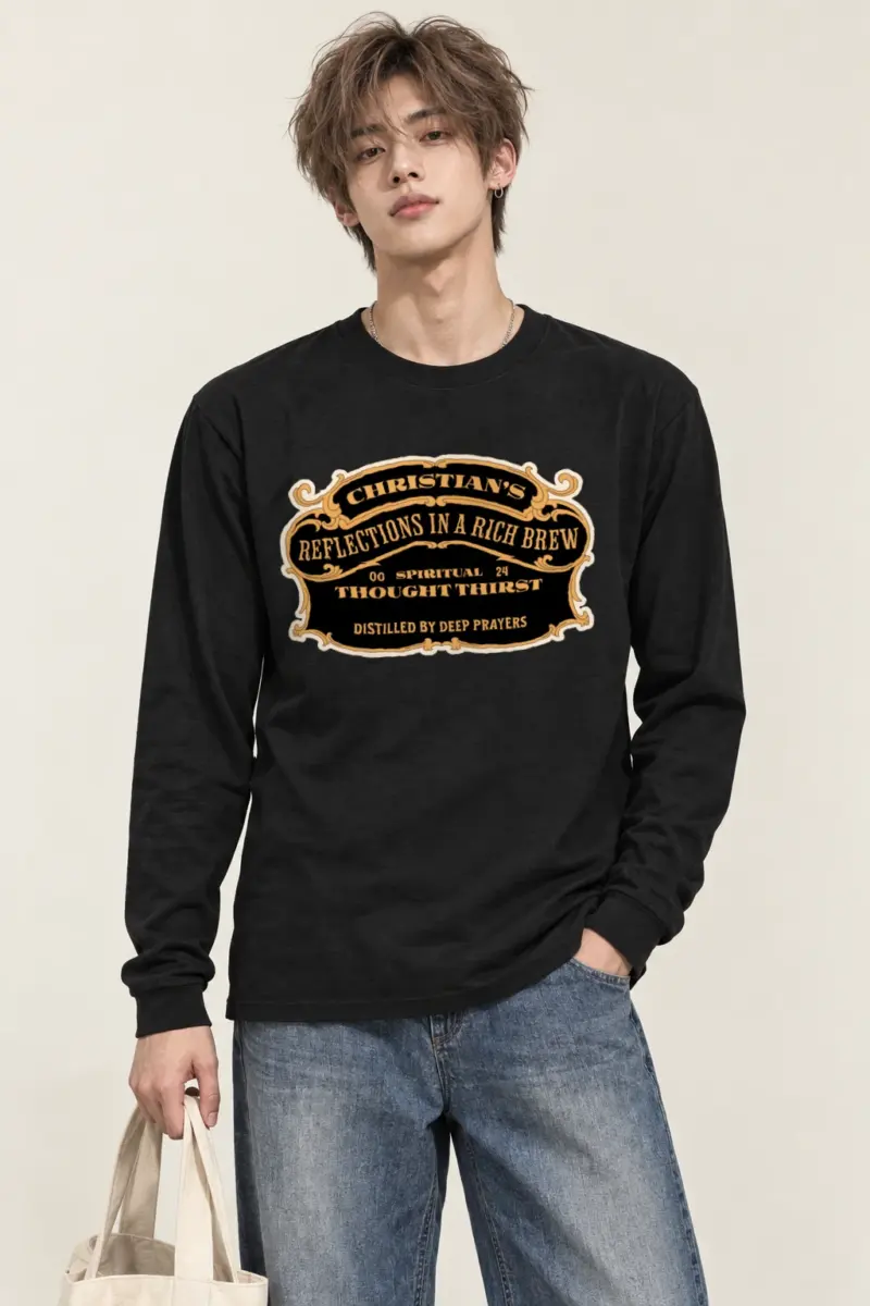 "Spiritual Thought Thirst" Unisex Longsleeve T-shirt