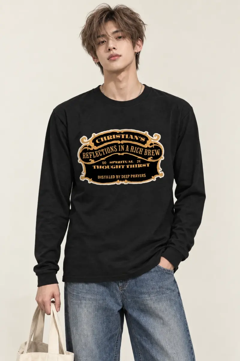 "Spiritual Thought Thirst" Unisex Longsleeve T-shirt