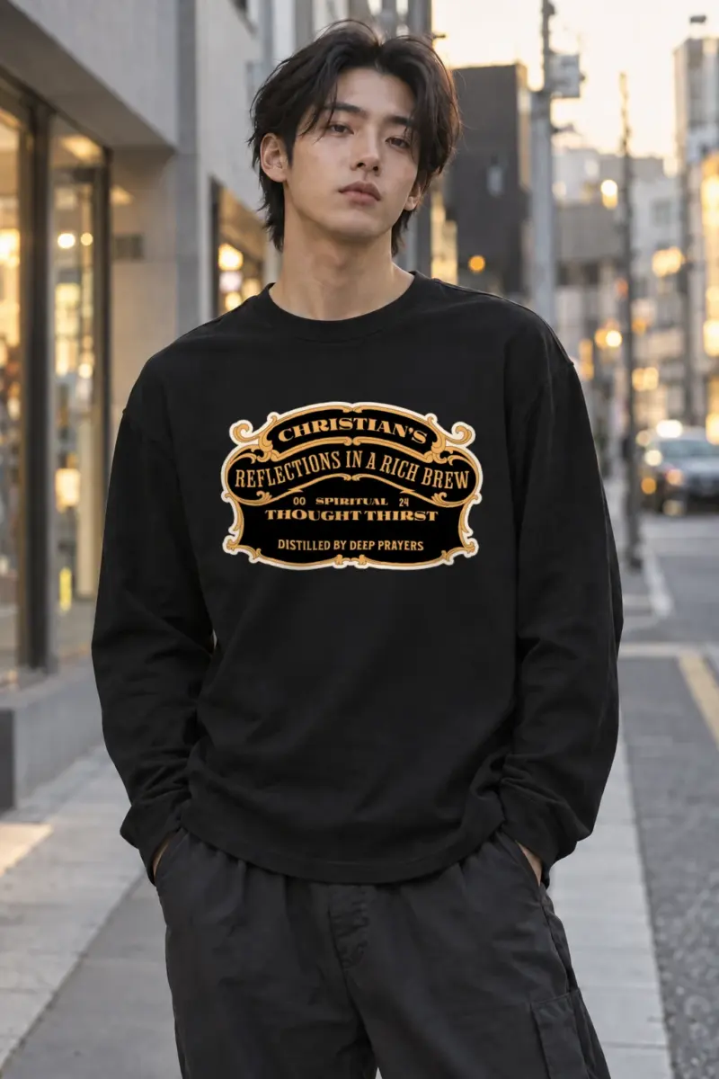 “Spiritual Thought Thirst” Unisex Longsleeve T-shirt | Gildan 2400