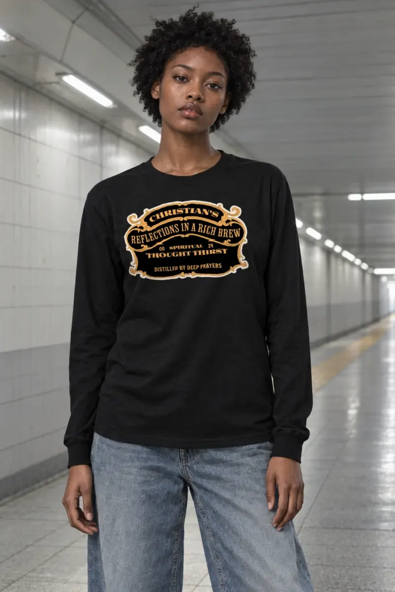 "Spiritual Thought Thirst" Unisex Longsleeve T-shirt | Gildan 2400