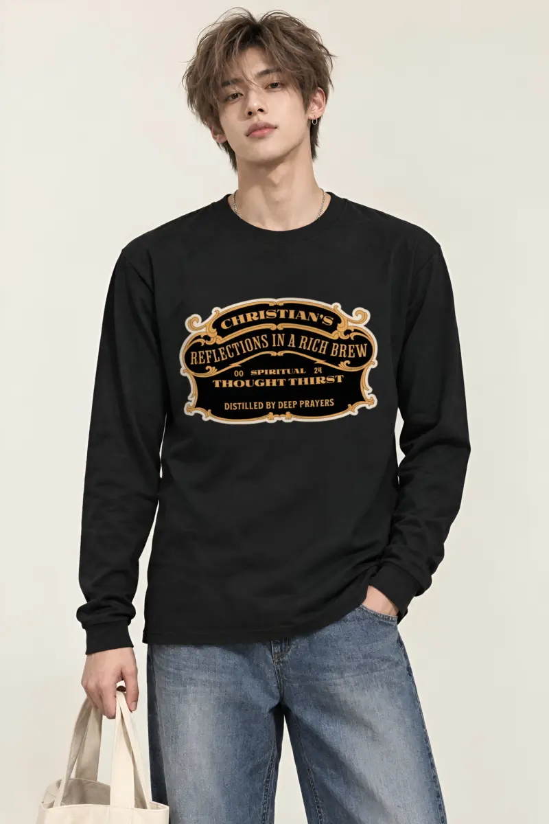 "Spiritual Thought Thirst" Unisex Longsleeve T-shirt