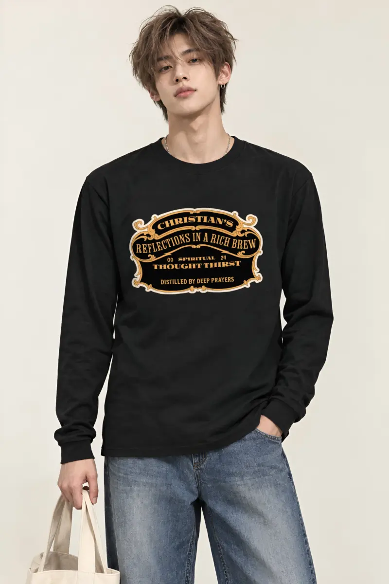 "Spiritual Thought Thirst" Unisex Longsleeve T-shirt