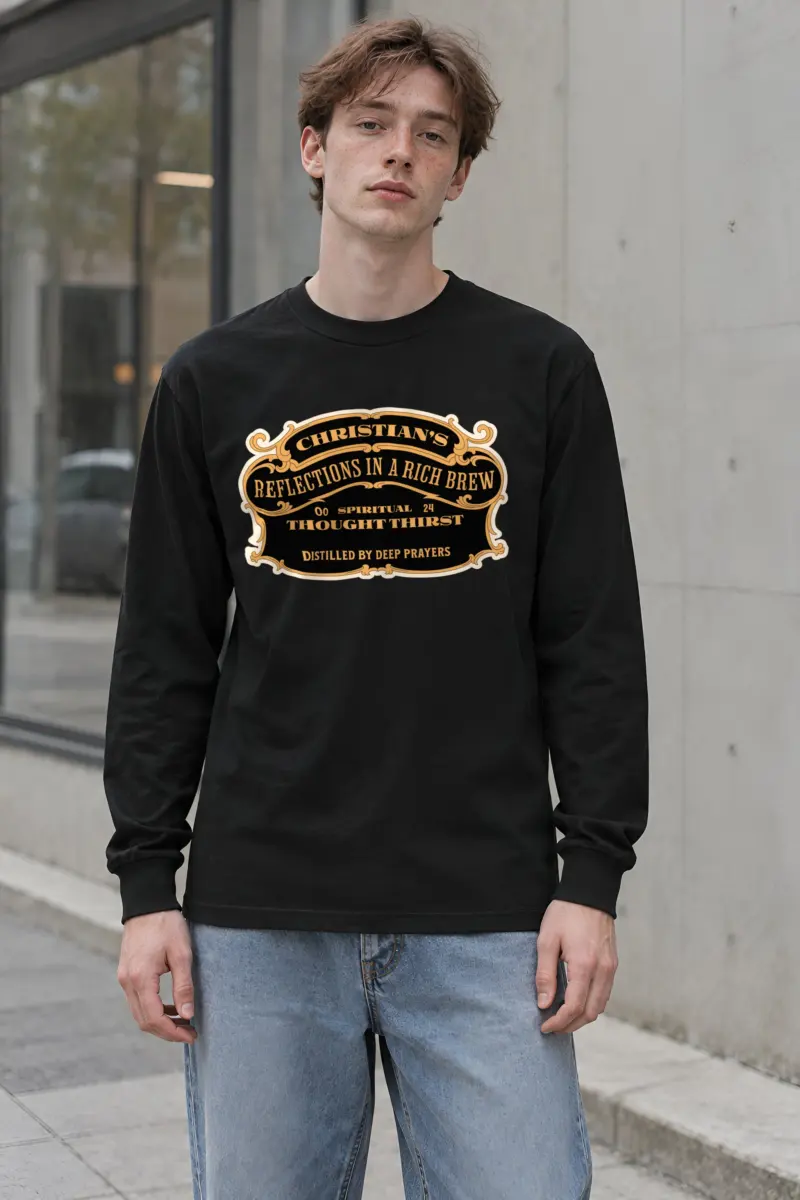 "Spiritual Thought Thirst" Unisex Longsleeve T-shirt