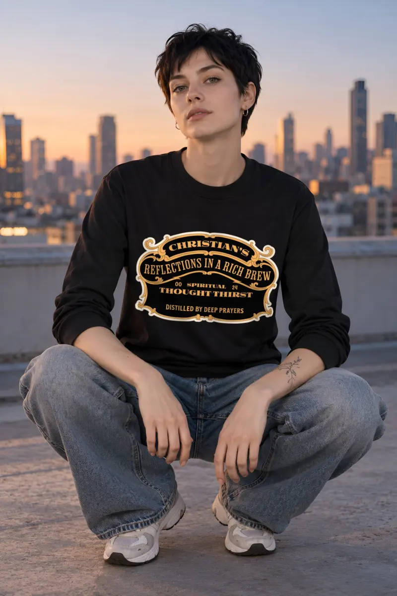 "Spiritual Thought Thirst" Unisex Longsleeve T-shirt