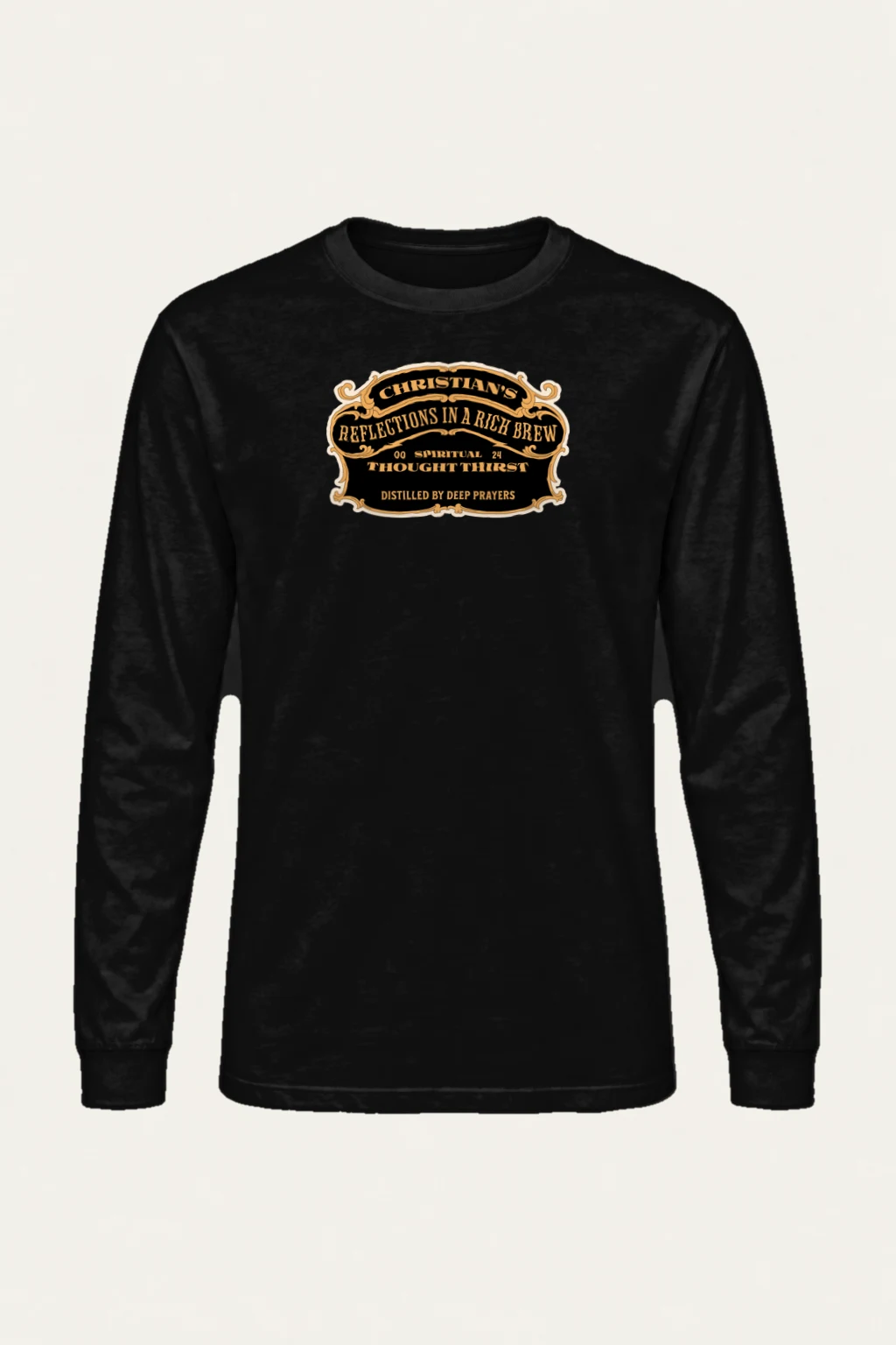 "Spiritual Thought Thirst" Unisex Longsleeve T-shirt | Gildan 2400