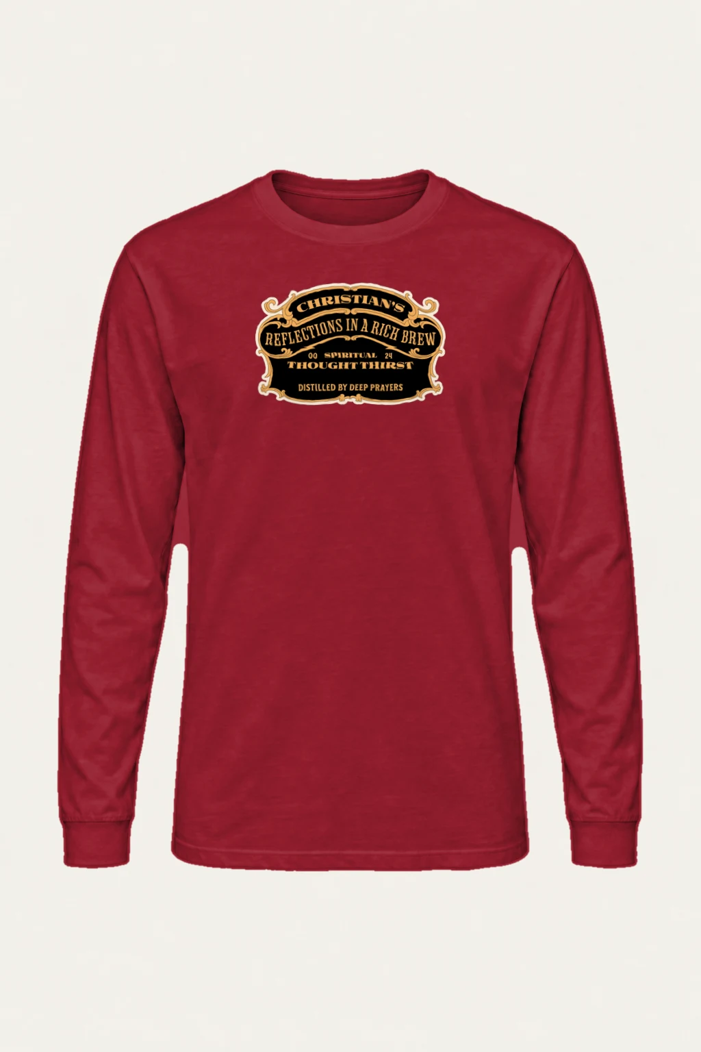"Spiritual Thought Thirst" Unisex Longsleeve T-shirt | Gildan 2400