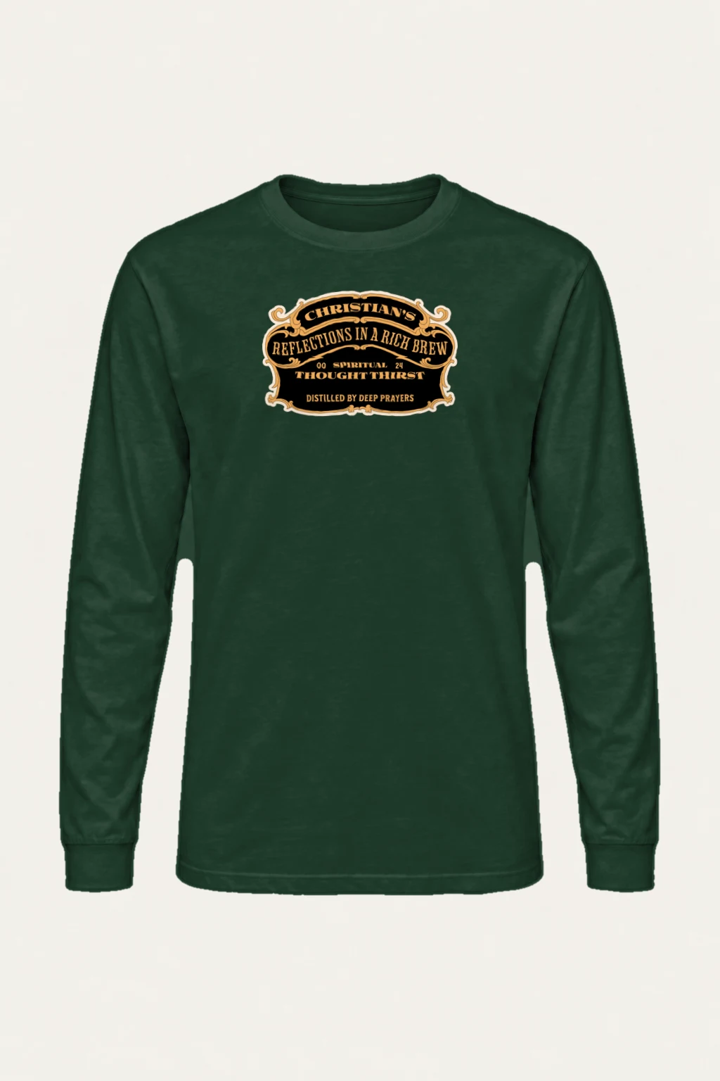 "Spiritual Thought Thirst" Unisex Longsleeve T-shirt | Gildan 2400