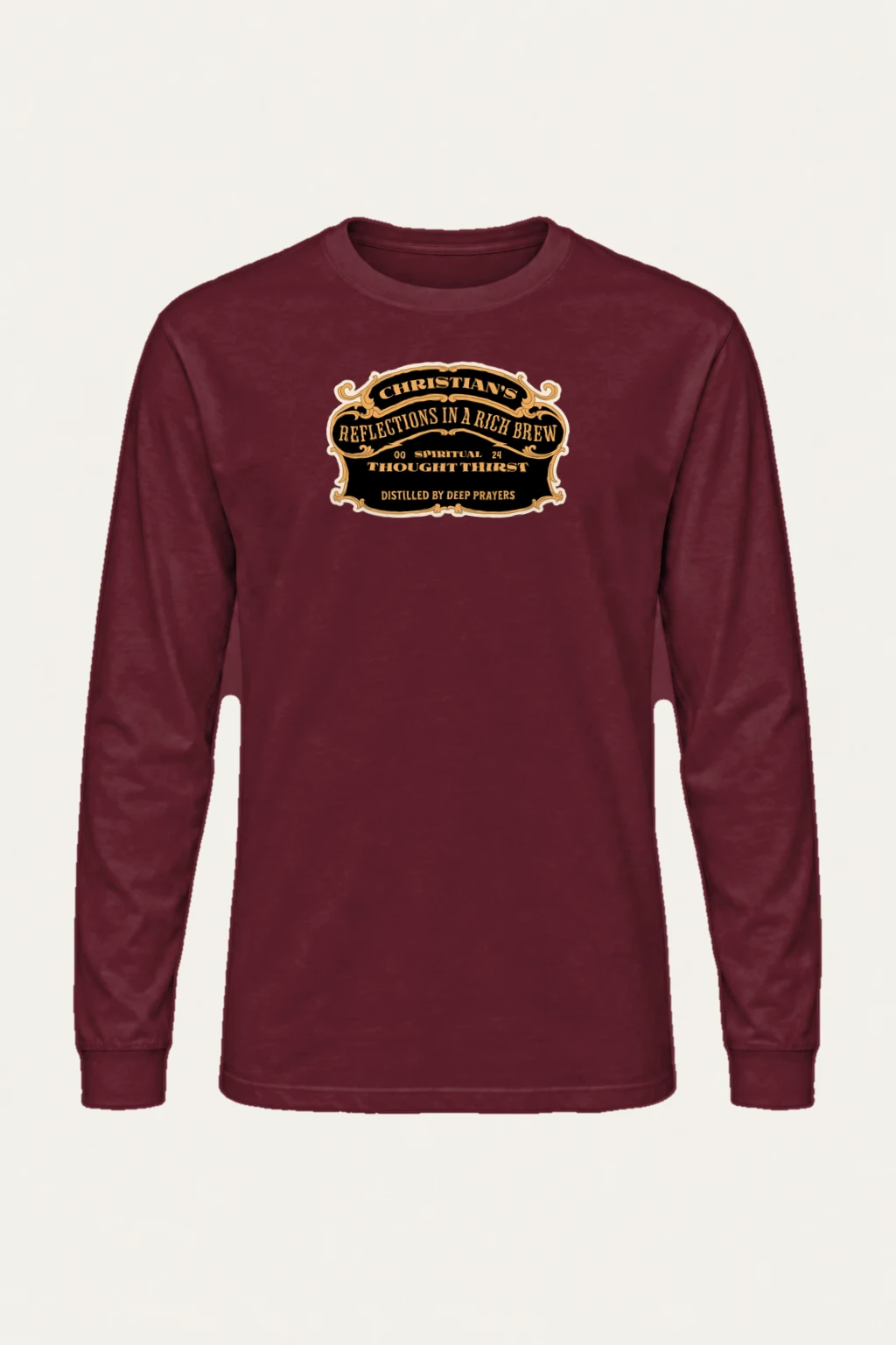 "Spiritual Thought Thirst" Unisex Longsleeve T-shirt | Gildan 2400