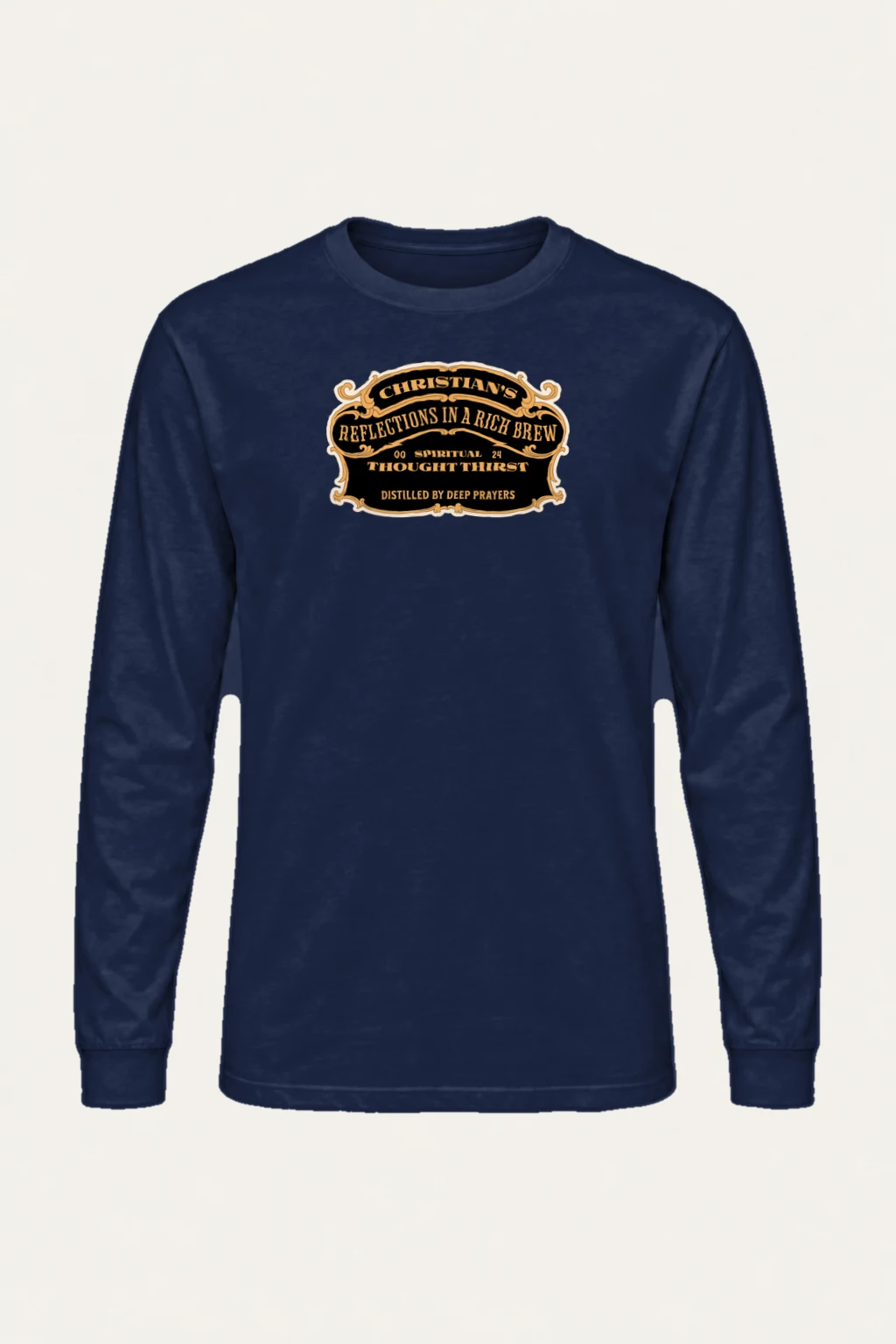 "Spiritual Thought Thirst" Unisex Longsleeve T-shirt | Gildan 2400