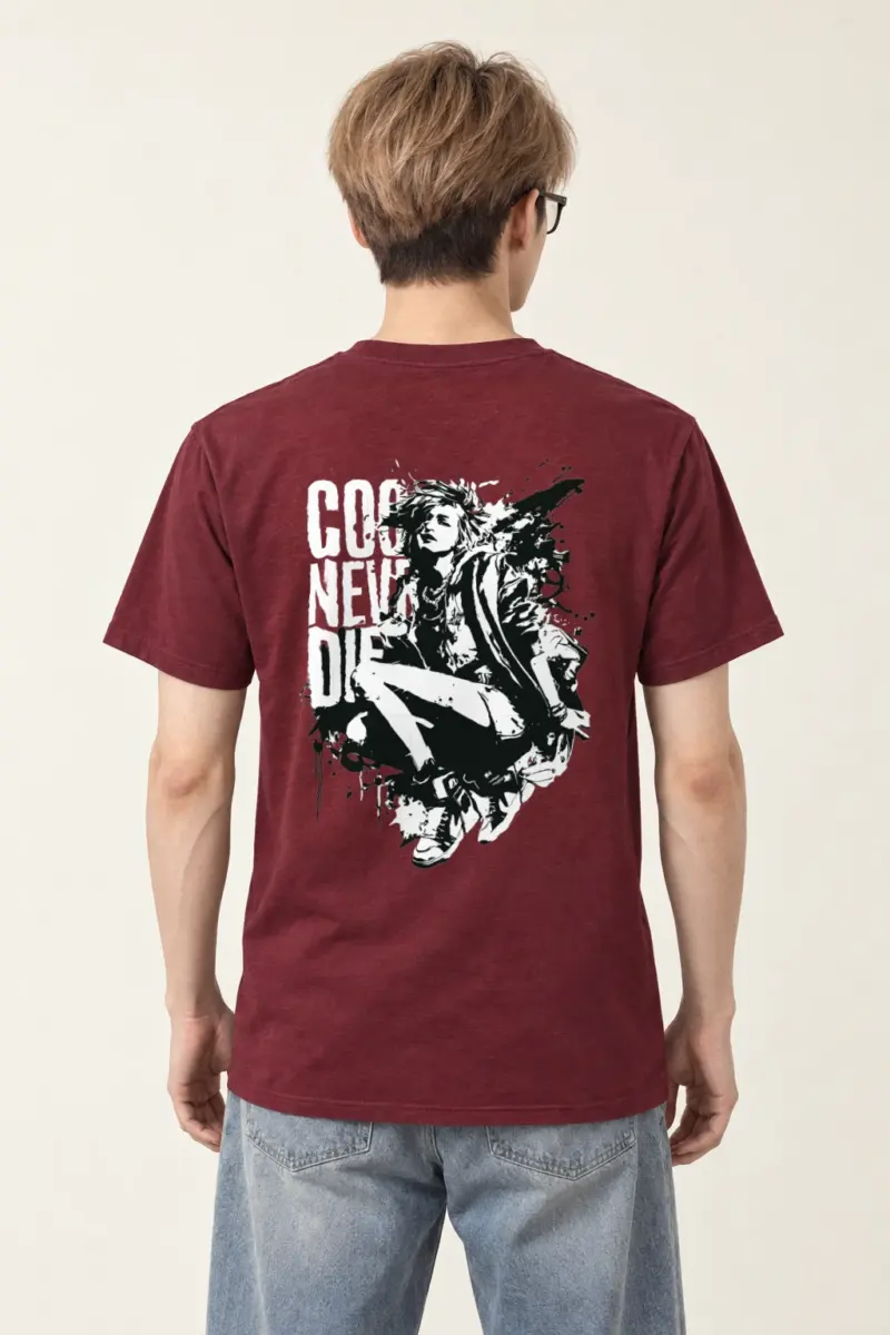 "Splatter Seat" Heavyweight Unisex Crewneck T-shirt