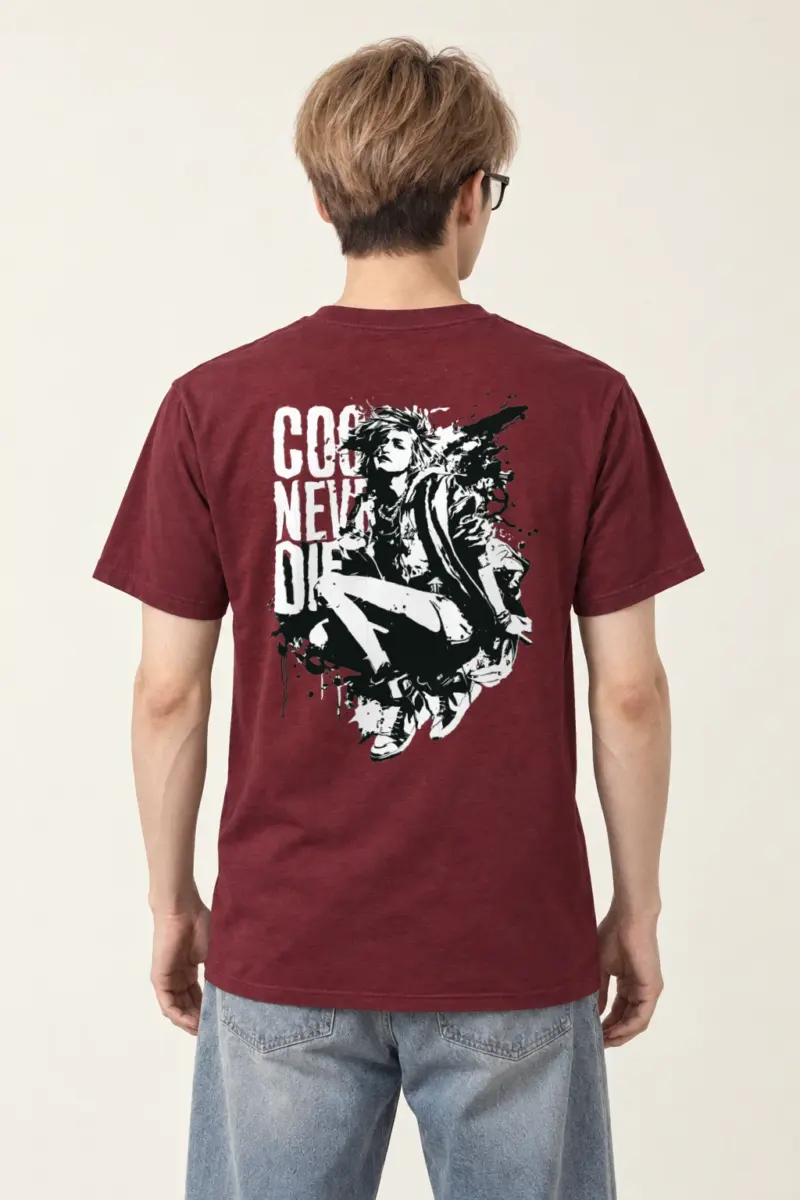 "Splatter Seat" Heavyweight Unisex Crewneck T-shirt