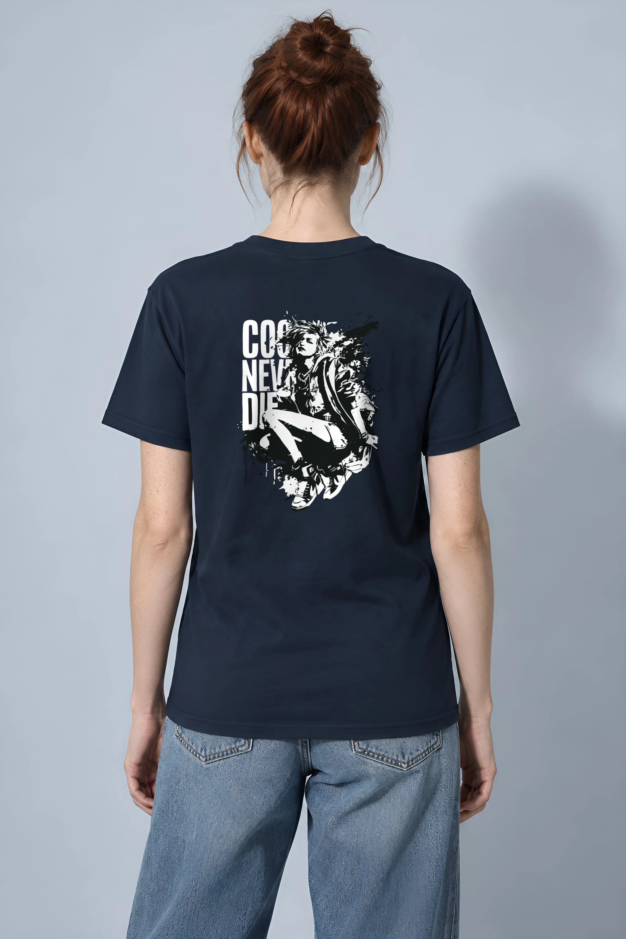 "Splatter Seat" Heavyweight Unisex Crewneck T-shirt