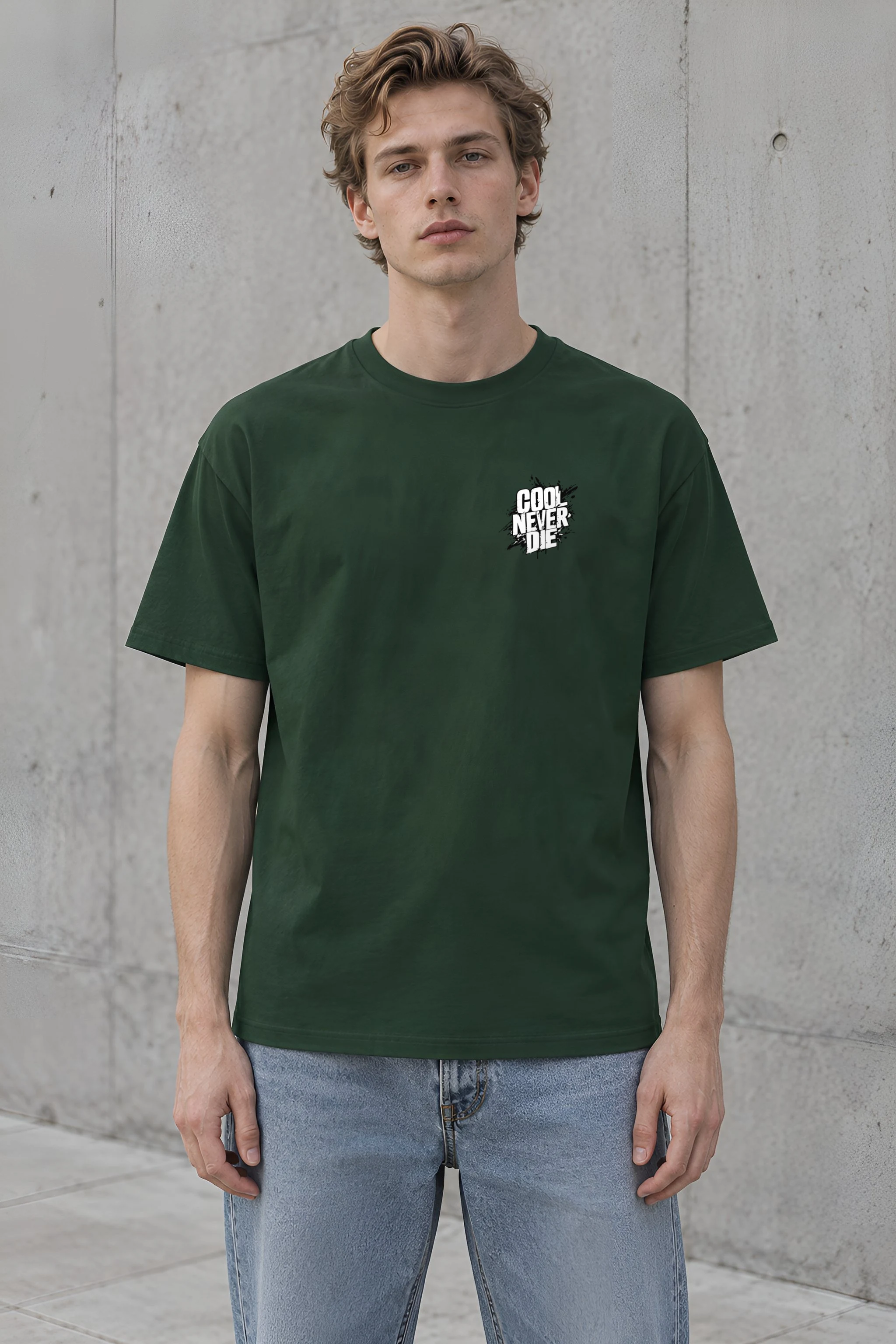 "Splatter Seat" Heavyweight Unisex Crewneck T-shirt