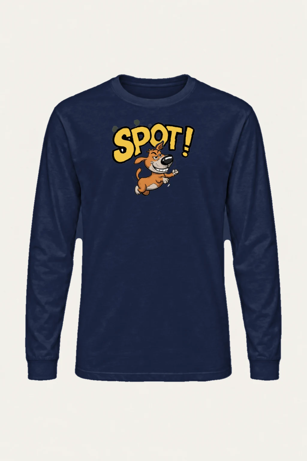 "Spot Dog Run" Unisex Longsleeve T-shirt | Gildan 2400