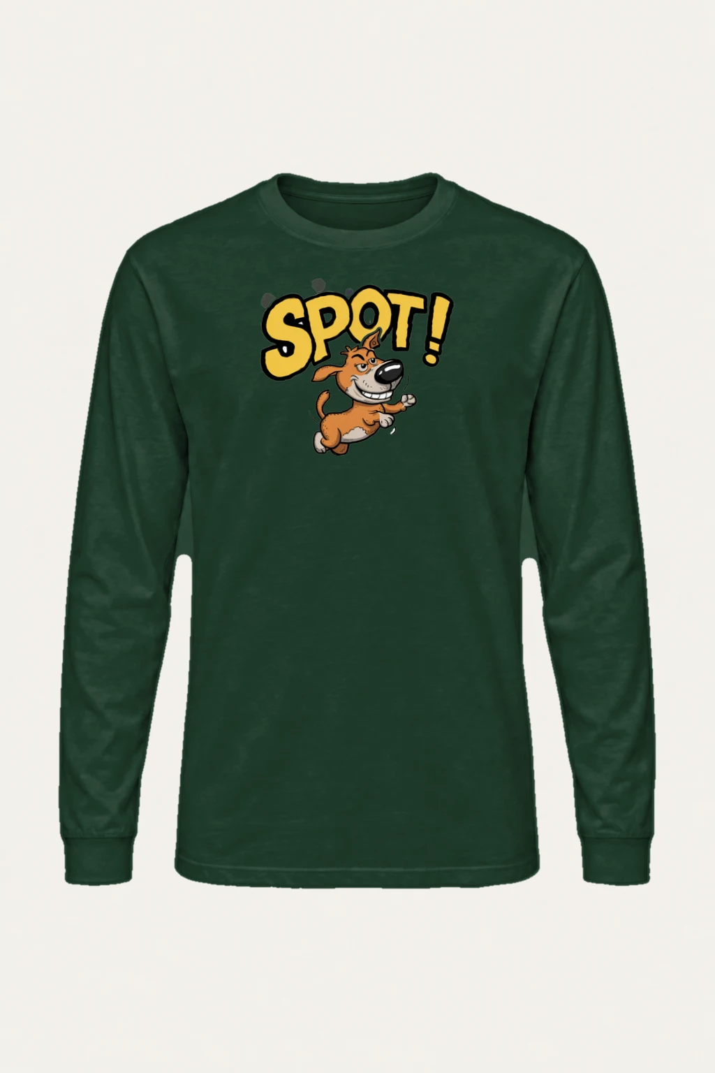 "Spot Dog Run" Unisex Longsleeve T-shirt | Gildan 2400