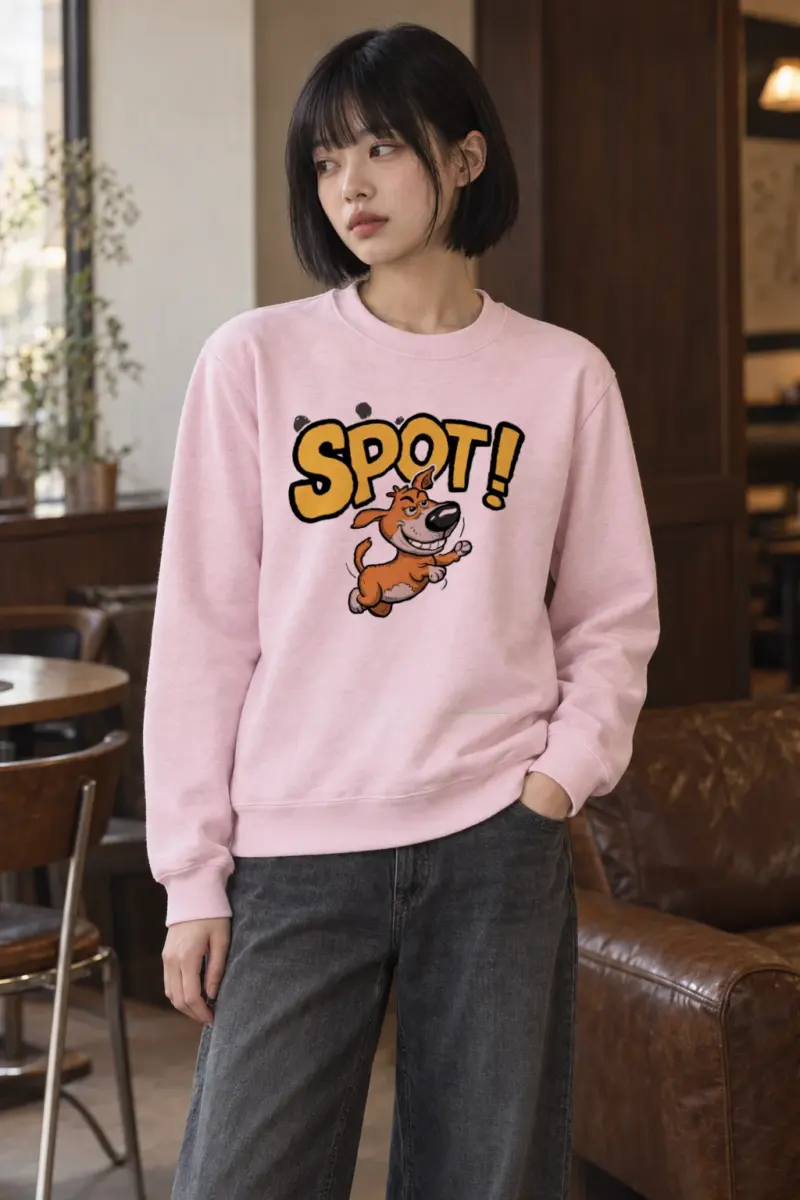 "Spot Run" Heavy Blend Unisex Crewneck Sweatshirt