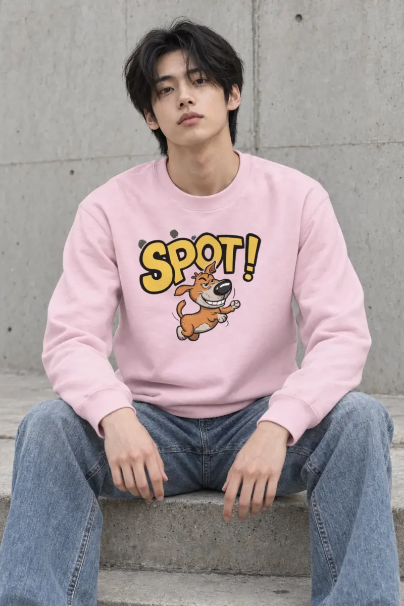 "Spot Run" Heavy Blend Unisex Crewneck Sweatshirt
