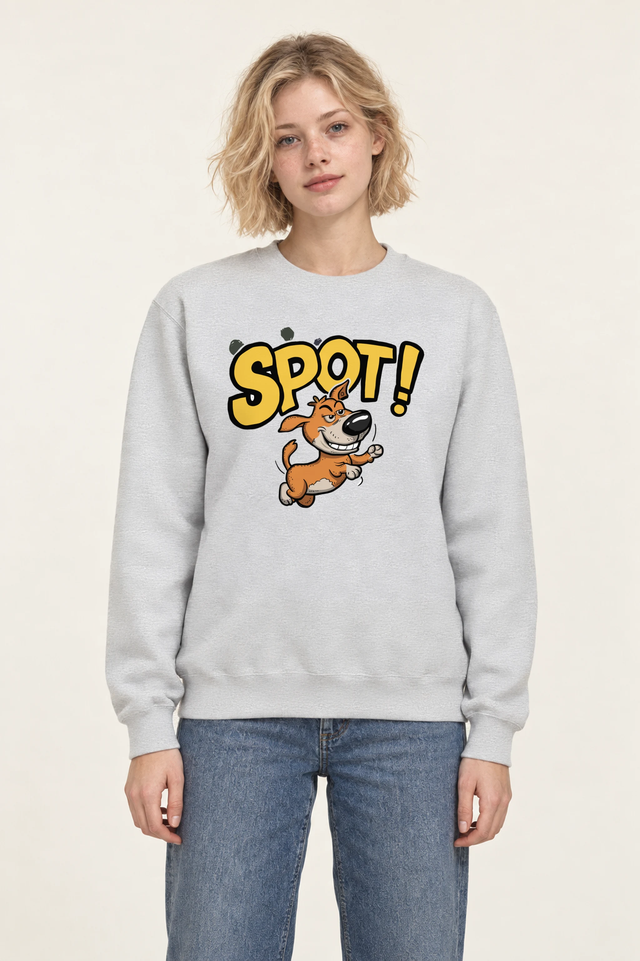 "Spot Run" 1 Crewneck Sweatshirt