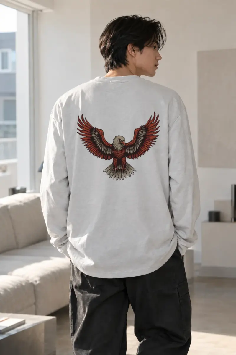 "Spread Eagle" Unisex Longsleeve T-shirt | Gildan 2400