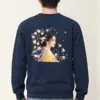 "Spring Bloom Path" Heavy Blend Unisex Crewneck Sweatshirt