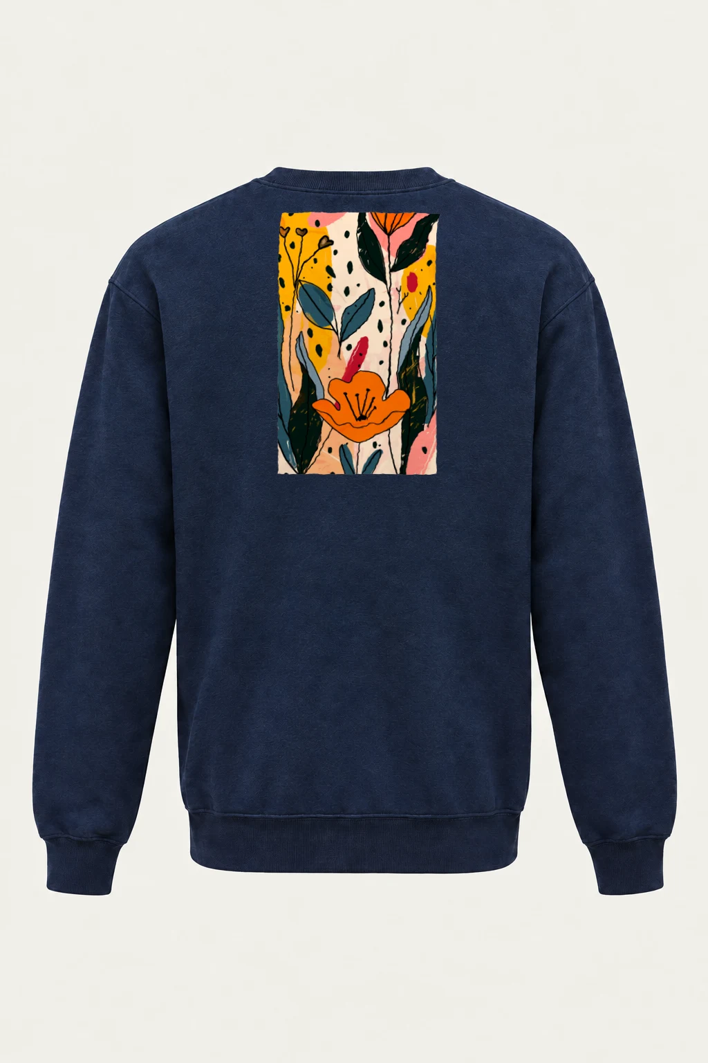 "Spring Botanical" Heavy Blend Unisex Crewneck Sweatshirt | Gildan 18000