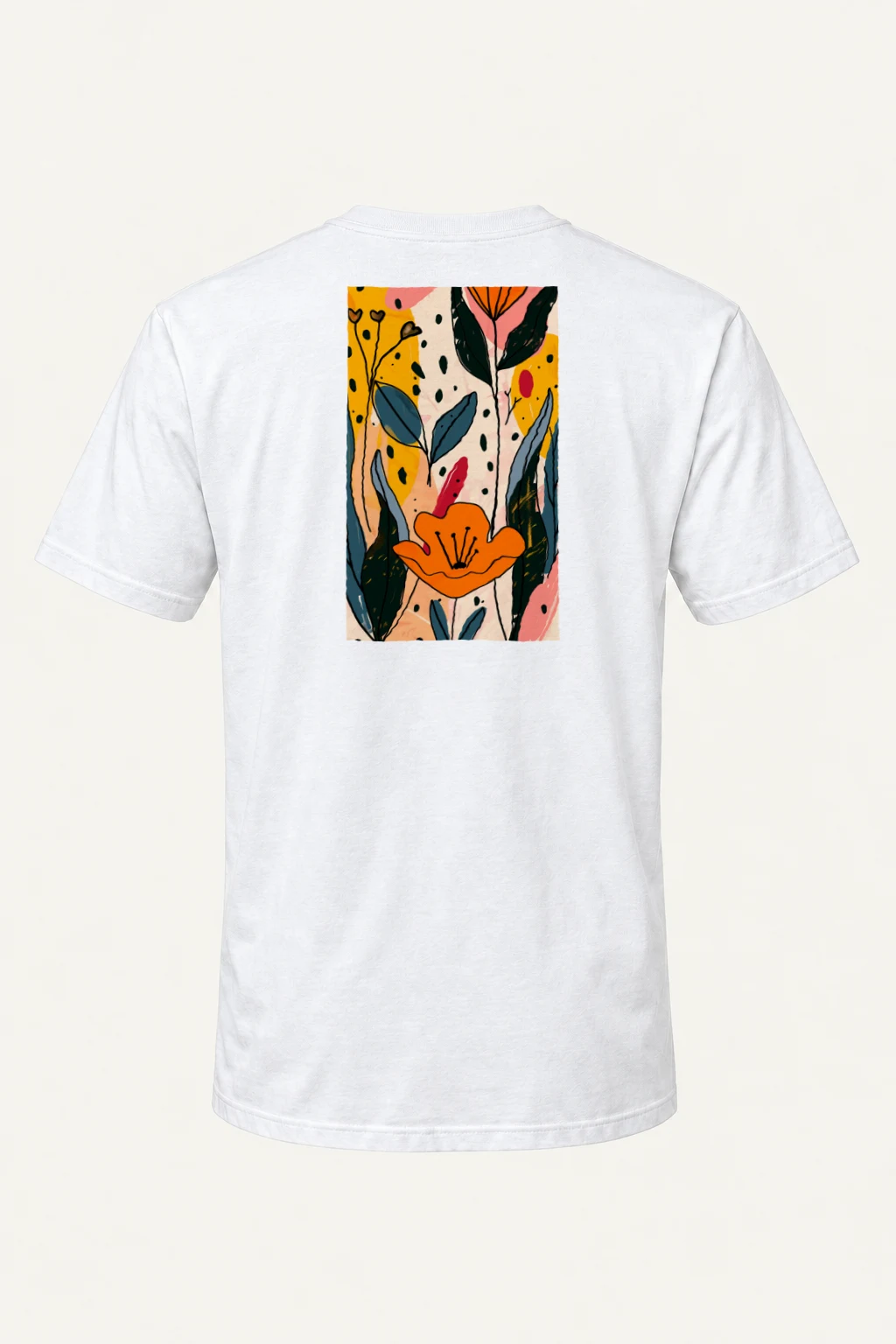 "Spring Foliage" Heavyweight Unisex Crewneck T-shirt | Gildan 5000