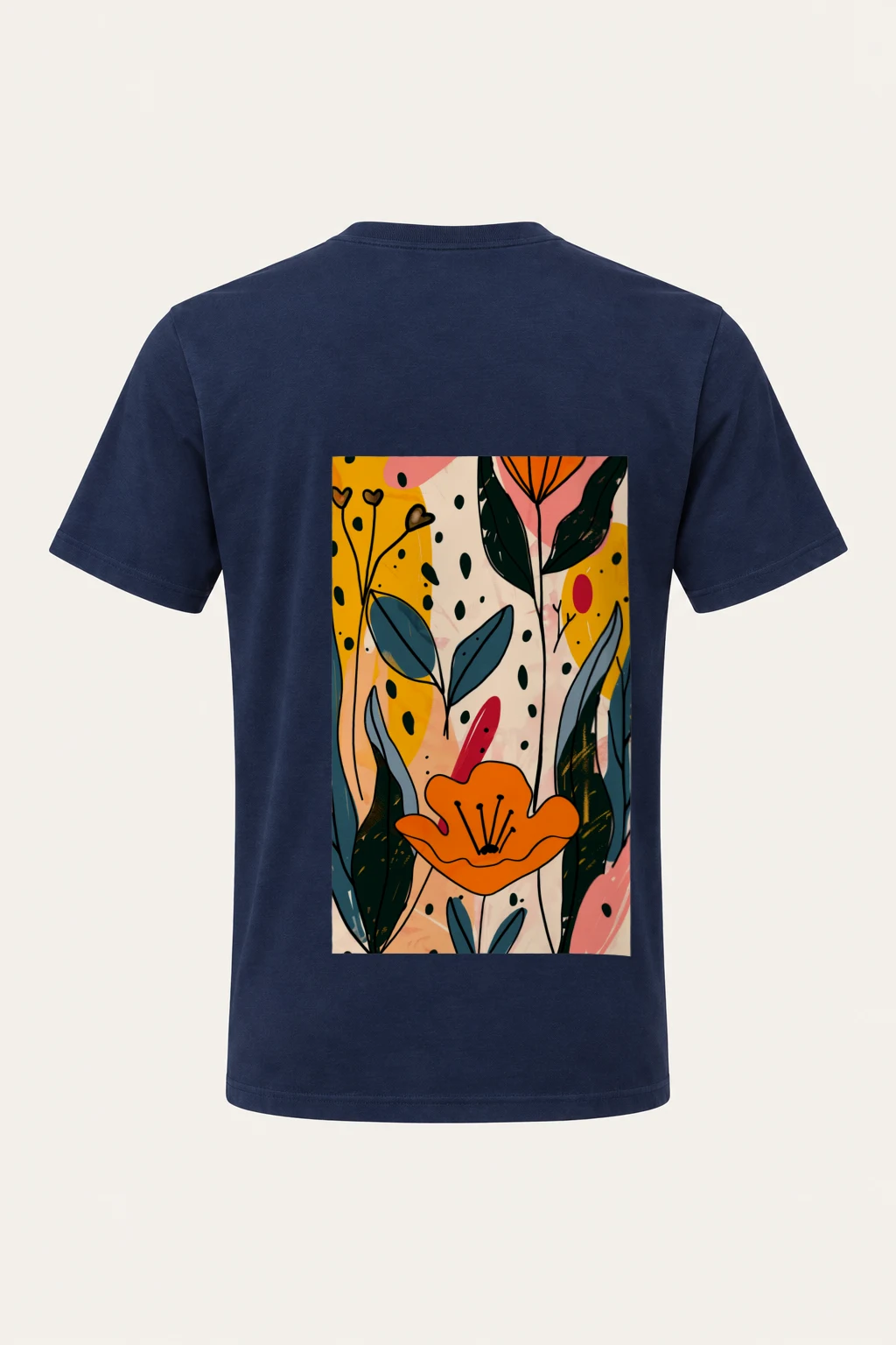"Spring Foliage" Heavyweight Unisex Crewneck T-shirt | Gildan 5000