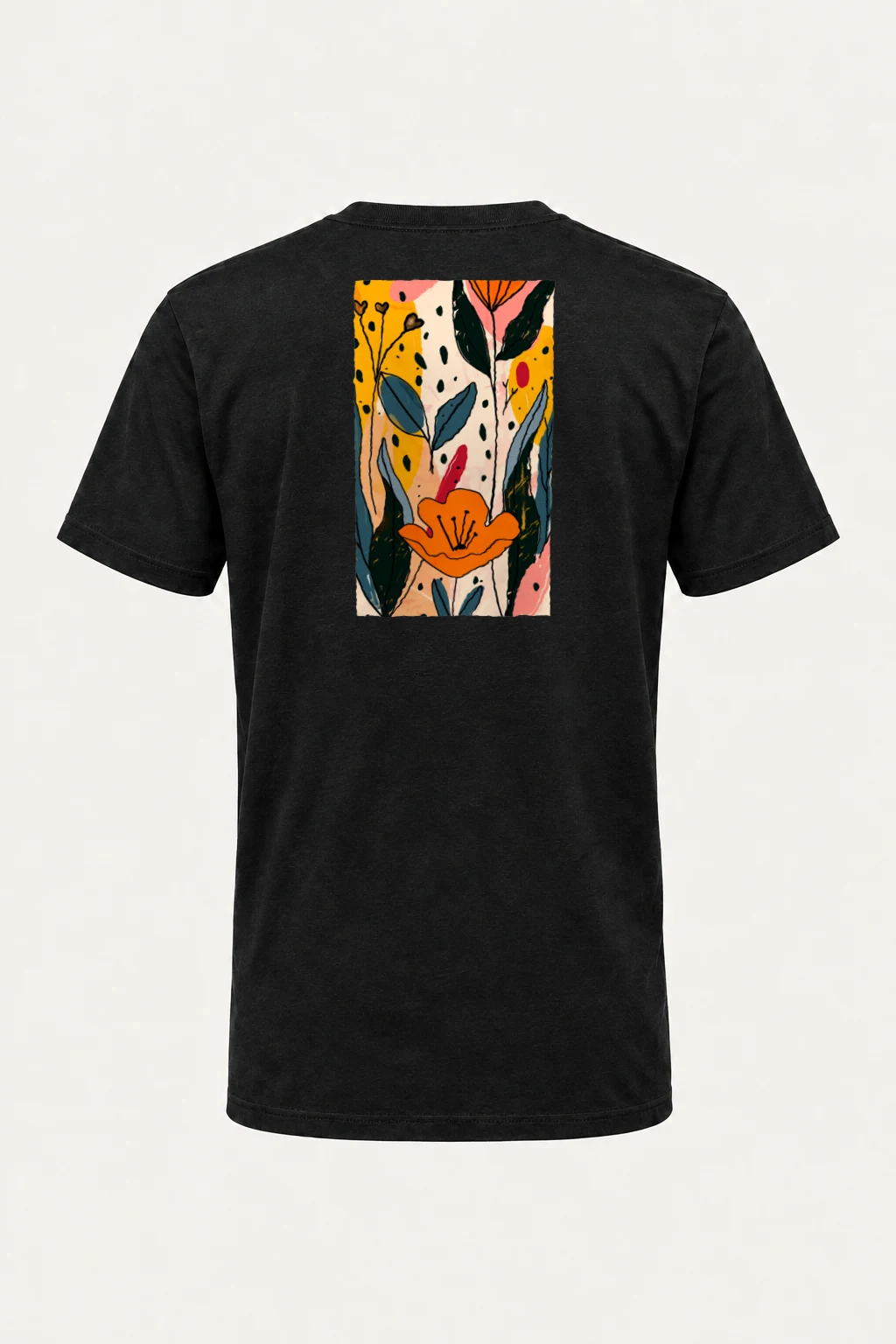 "Spring Foliage" Heavyweight Unisex Crewneck T-shirt | Gildan 5000