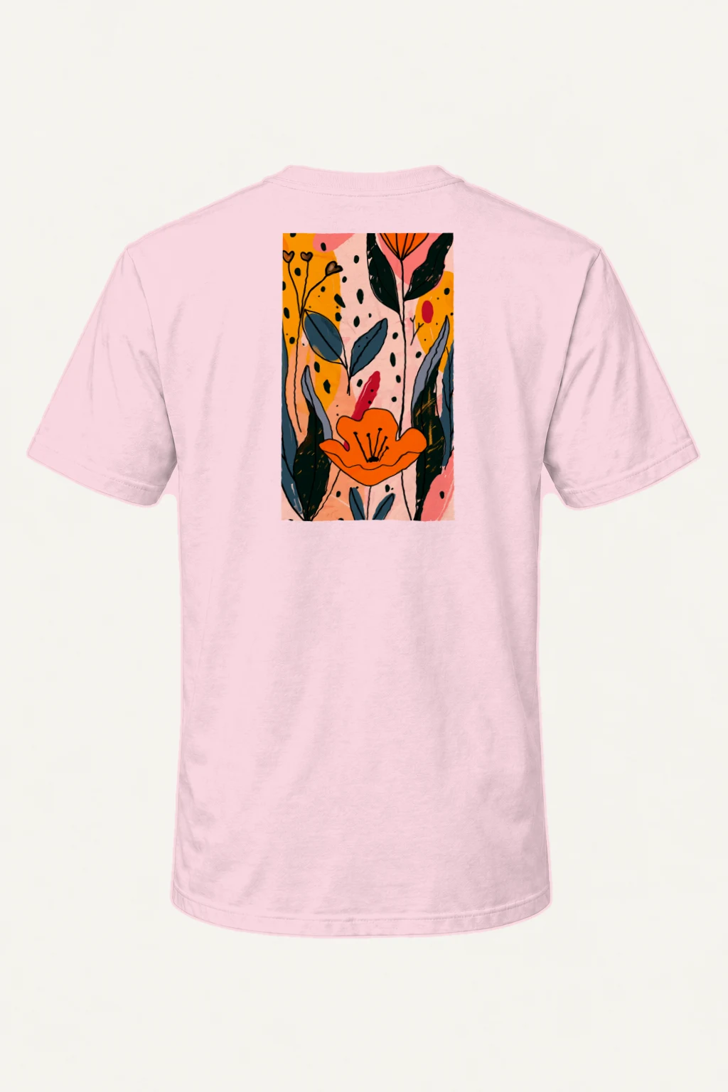 "Spring Foliage" Heavyweight Unisex Crewneck T-shirt | Gildan 5000