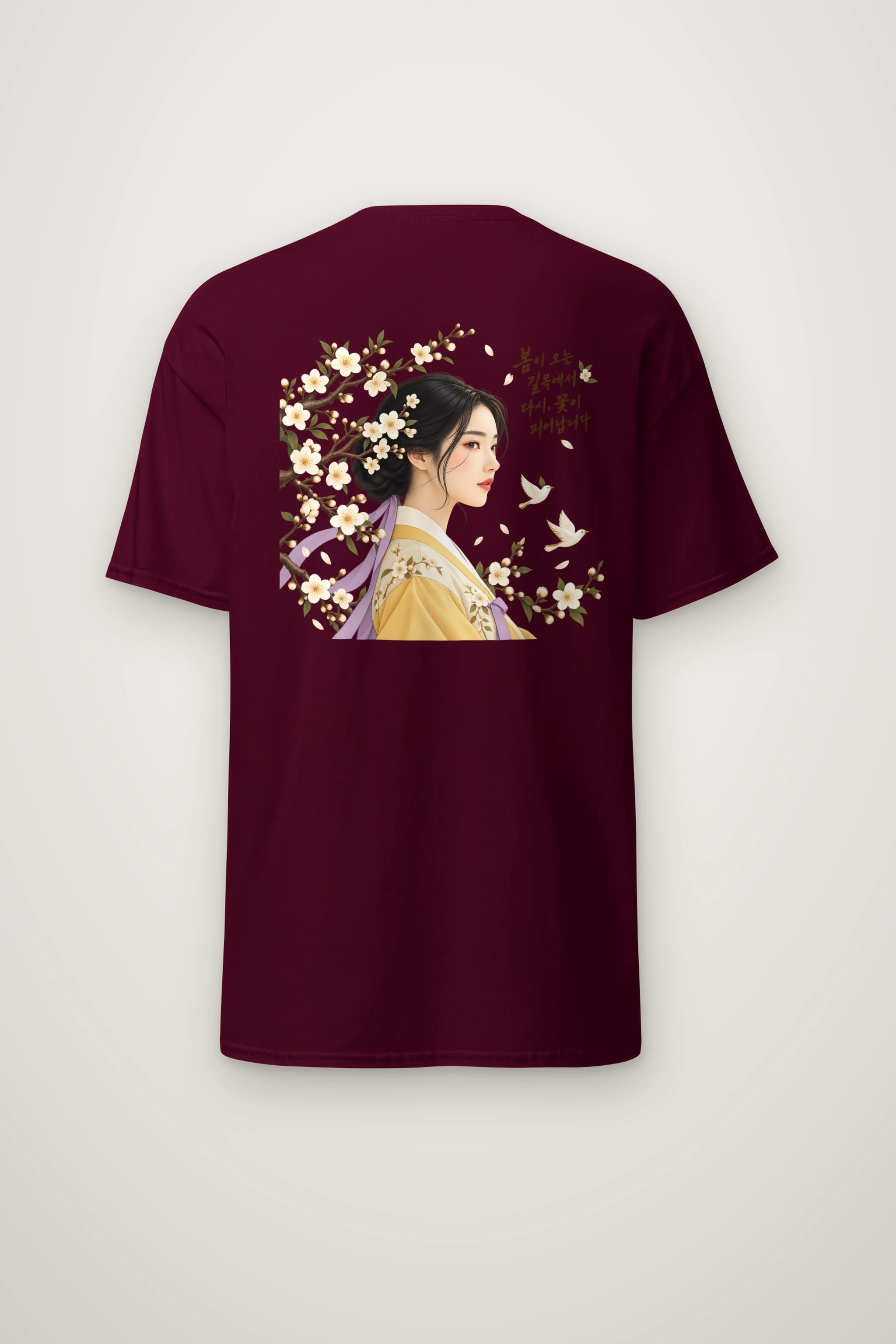 "Spring Returns" Heavyweight Unisex Crewneck T-shirt