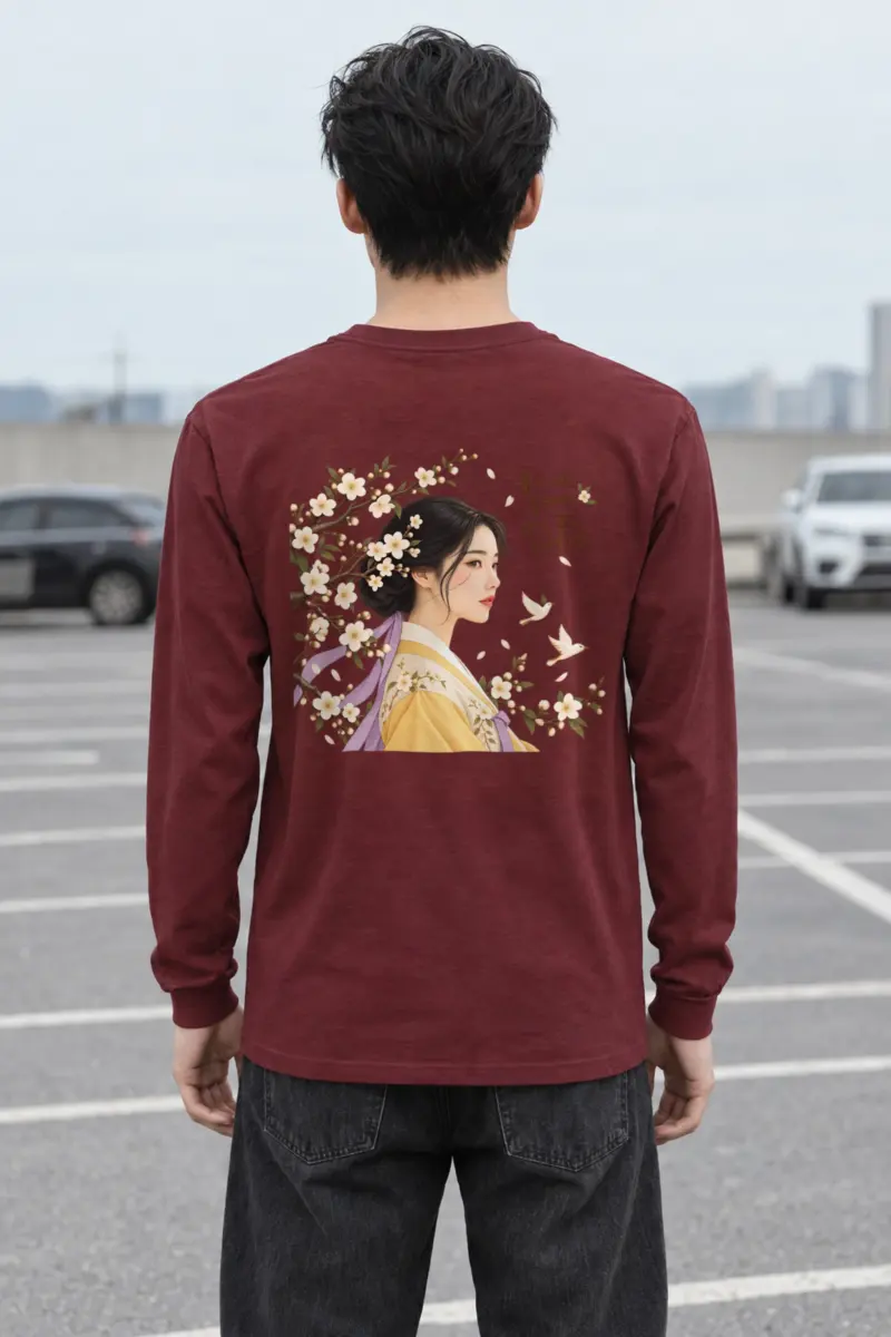 "Spring's Threshold" Unisex Longsleeve T-shirt