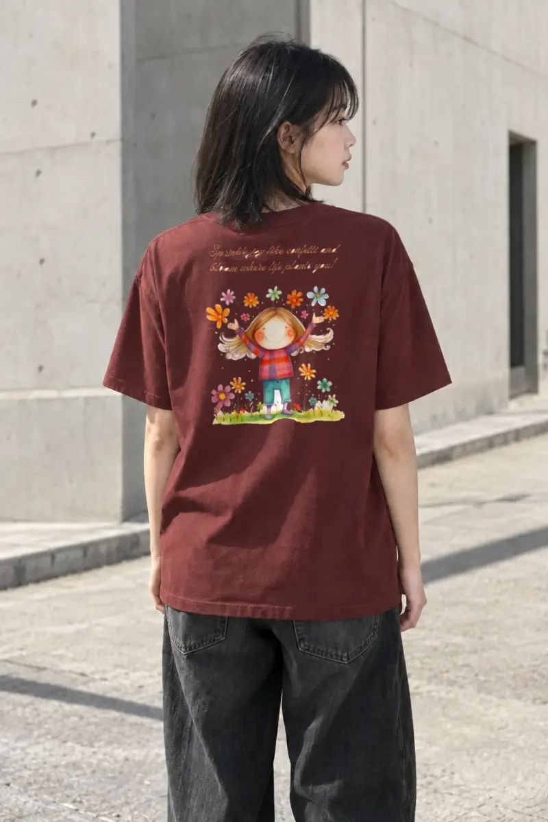"Sprinkle Joy" Heavyweight Unisex Crewneck T-shirt | Gildan 5000