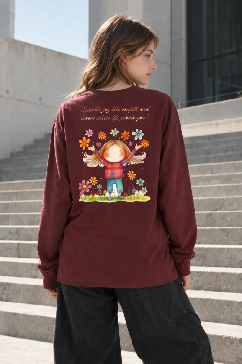 "Sprinkle Joy" Unisex Longsleeve T-shirt | Gildan 2400