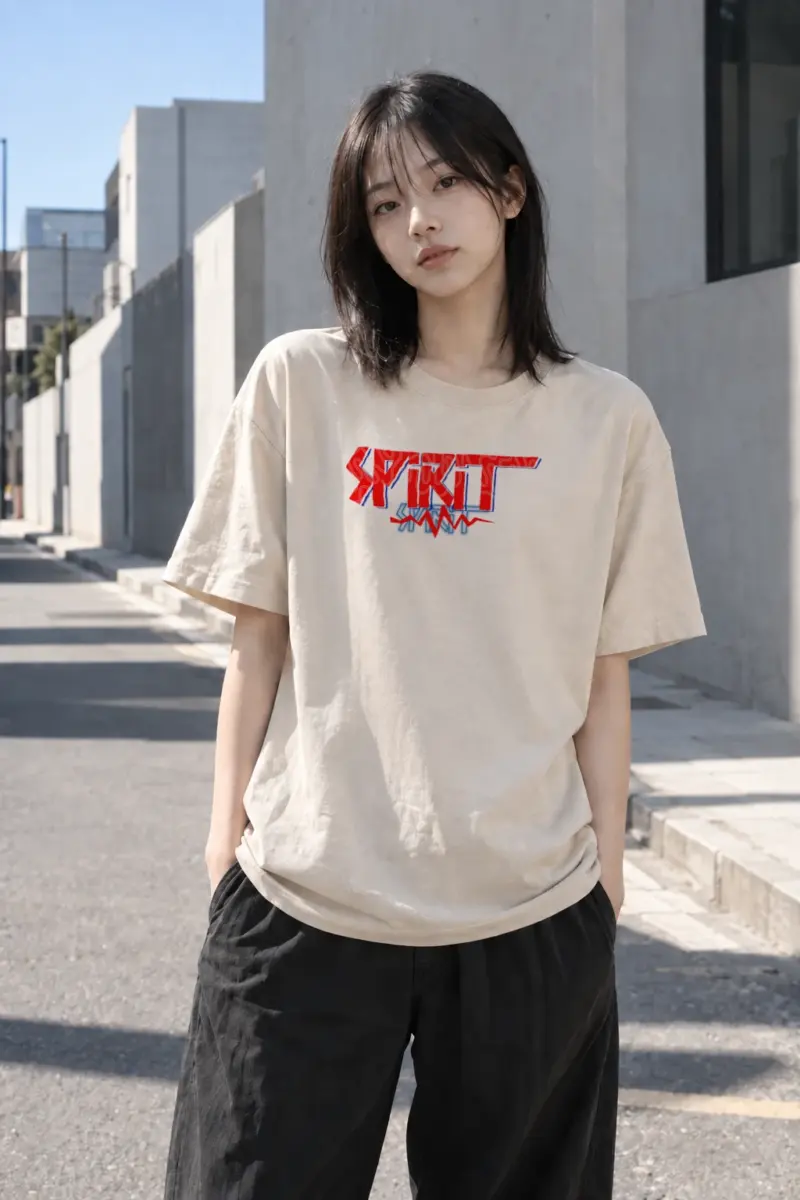 "Sprint Run" Heavyweight Unisex Crewneck T-shirt | Gildan 5000