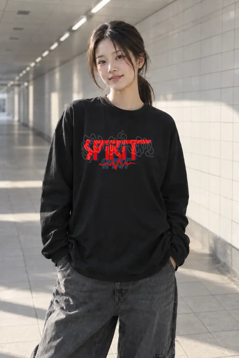“Sprint Run” Unisex Longsleeve T-shirt | Gildan 2400